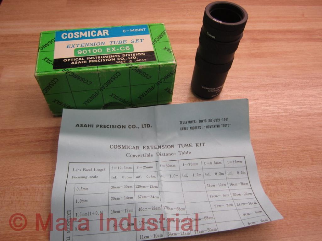 Cosmicar 90100-EX-C6 Extension Tube Set