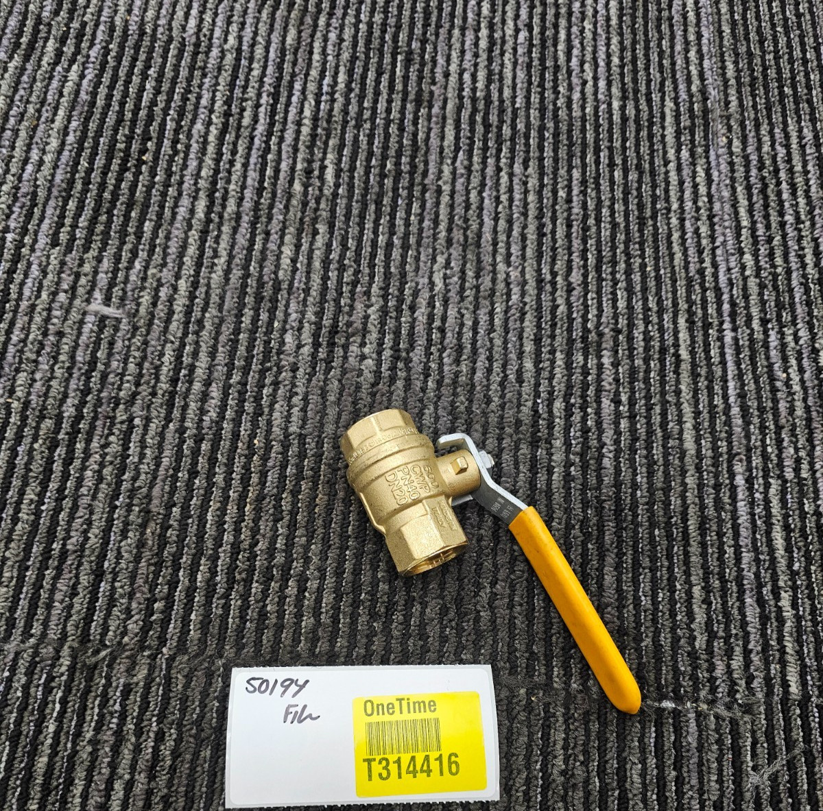(QTY 2) Parker CW617N Brass Ball Valve 600 CWP PN40 DN20 3/4” Threaded