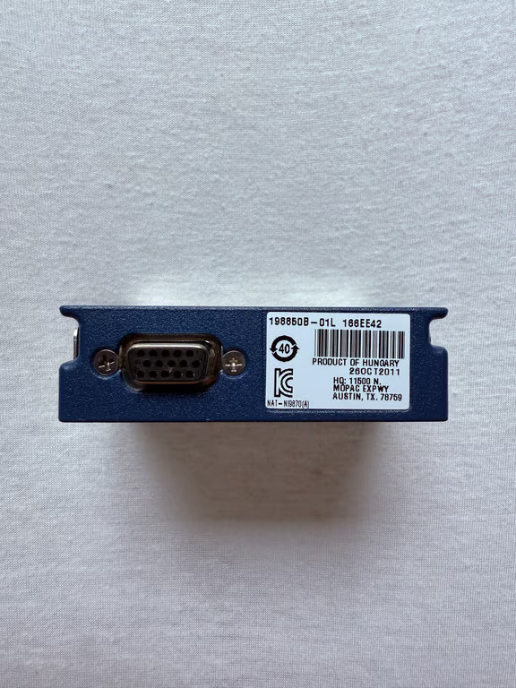 National Instruments NI 9870 4-Port RS232 C Series Serial Module 198850B-01L