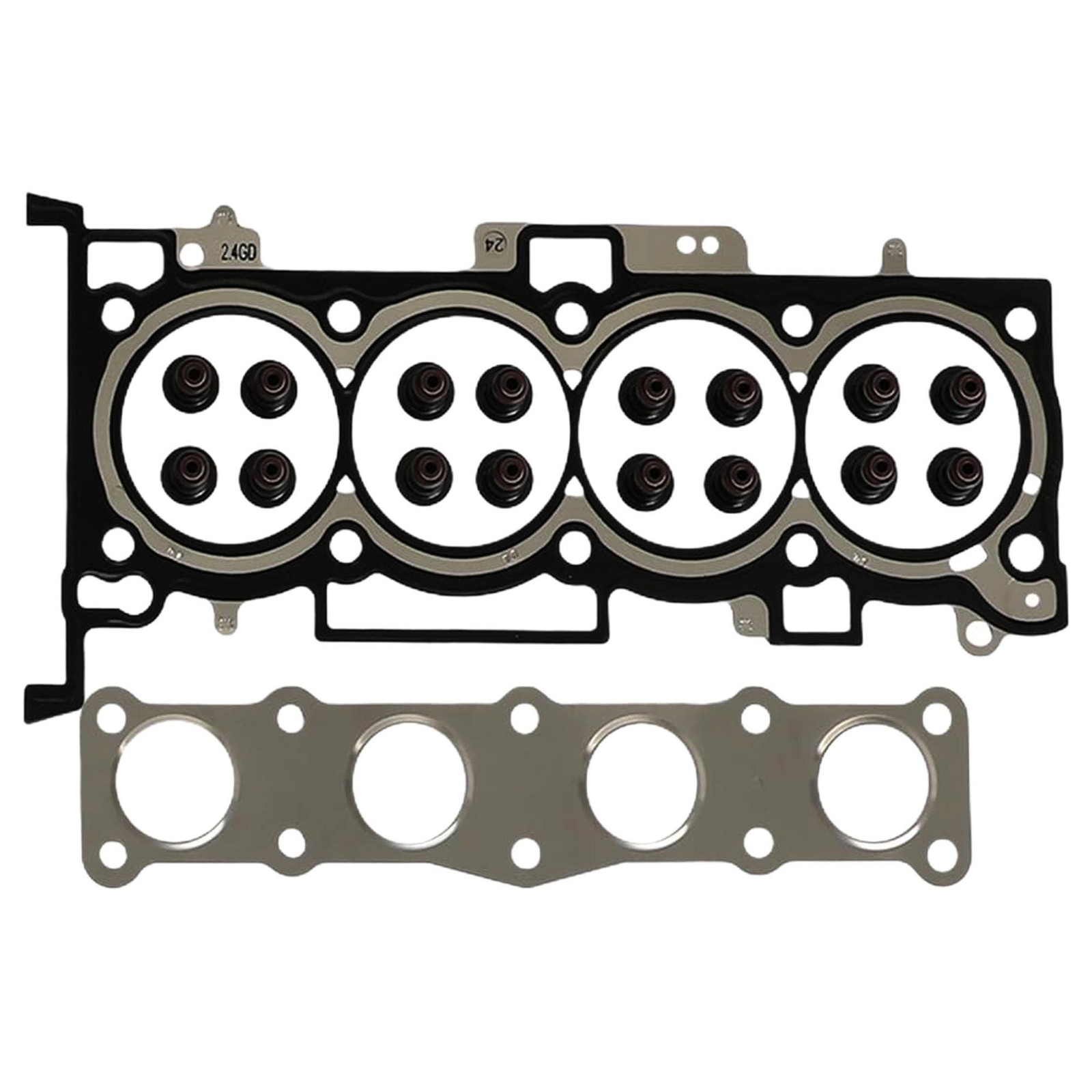 G4KJ 2.4 Engine Rebuild overhaul Kit w/Crankshaft Con-Rods Bearings Set Head …
