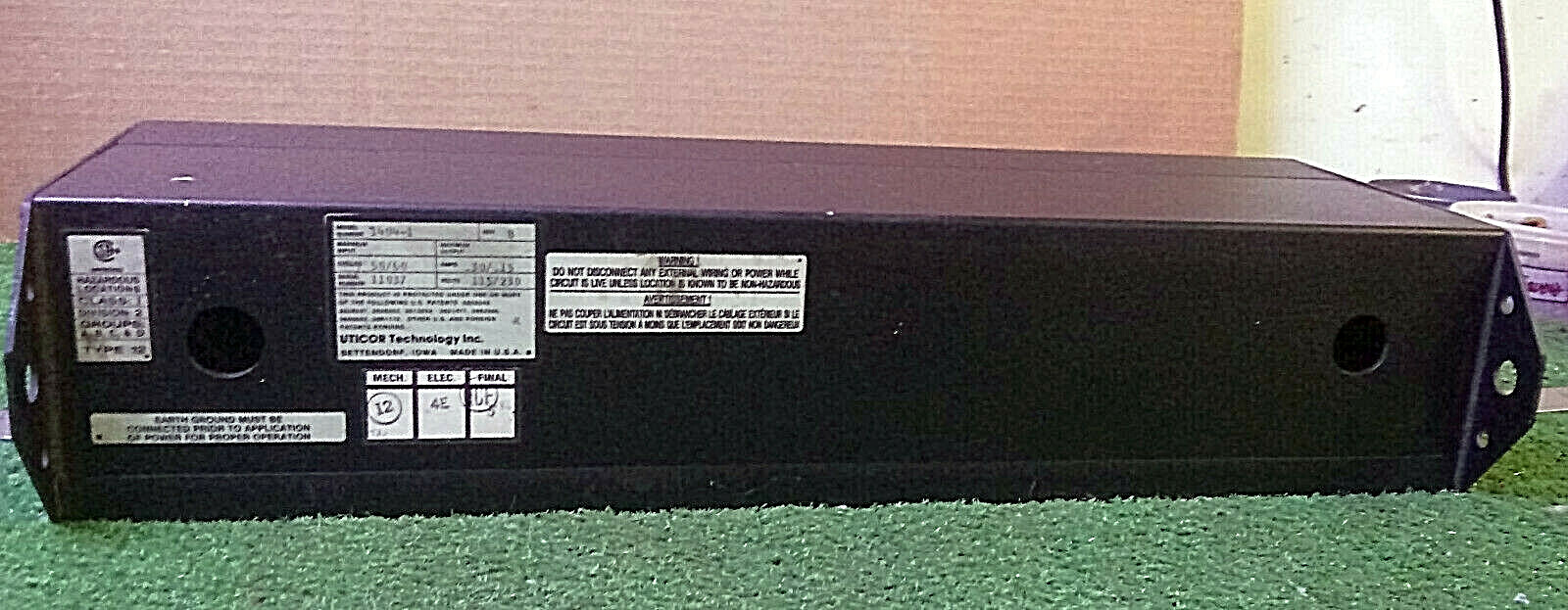 1 USED UTICOR 1404-1 Rev. B 4-DIGIT DISPLAY ***MAKE OFFER***