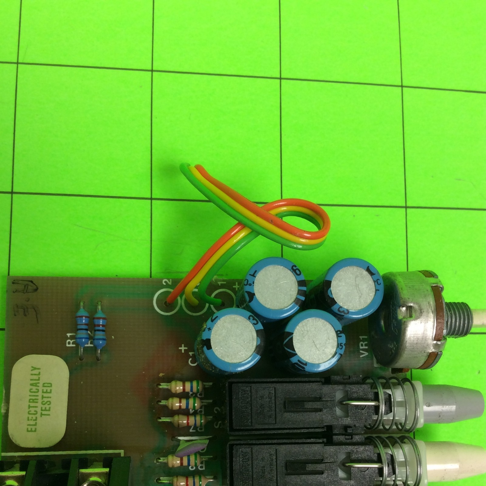 Hill MM1X Audio Mixer Subgroup Board (3 Port)