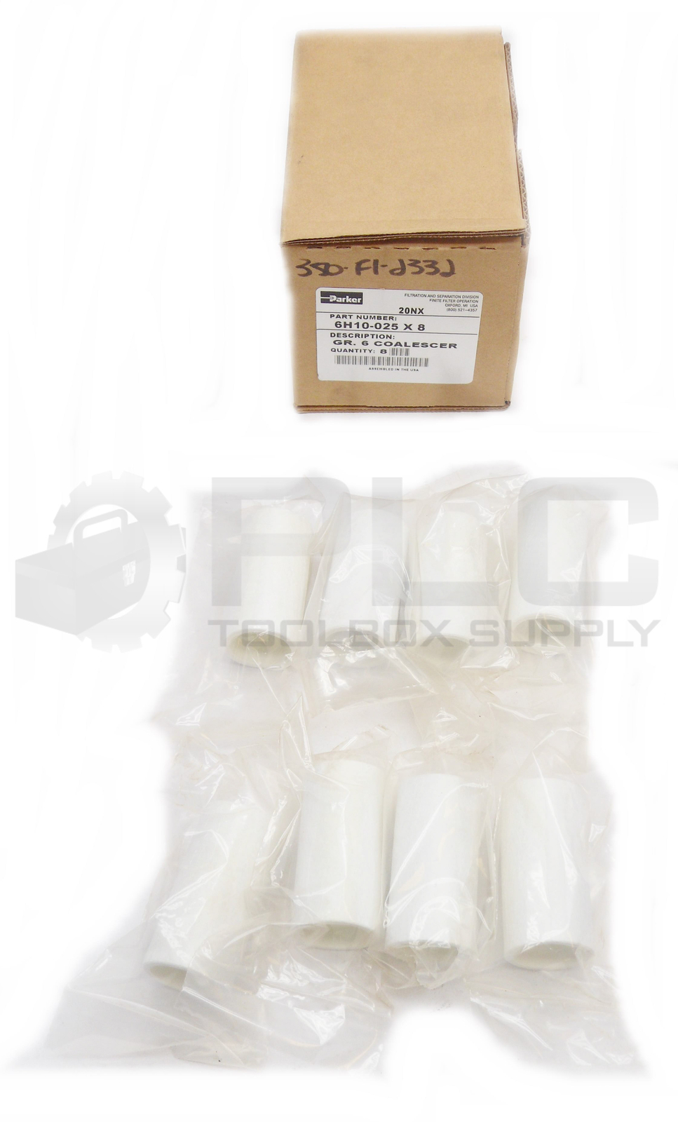 NEW BOX OF 8 PARKER 6H10-025 FILTER ELEMENT