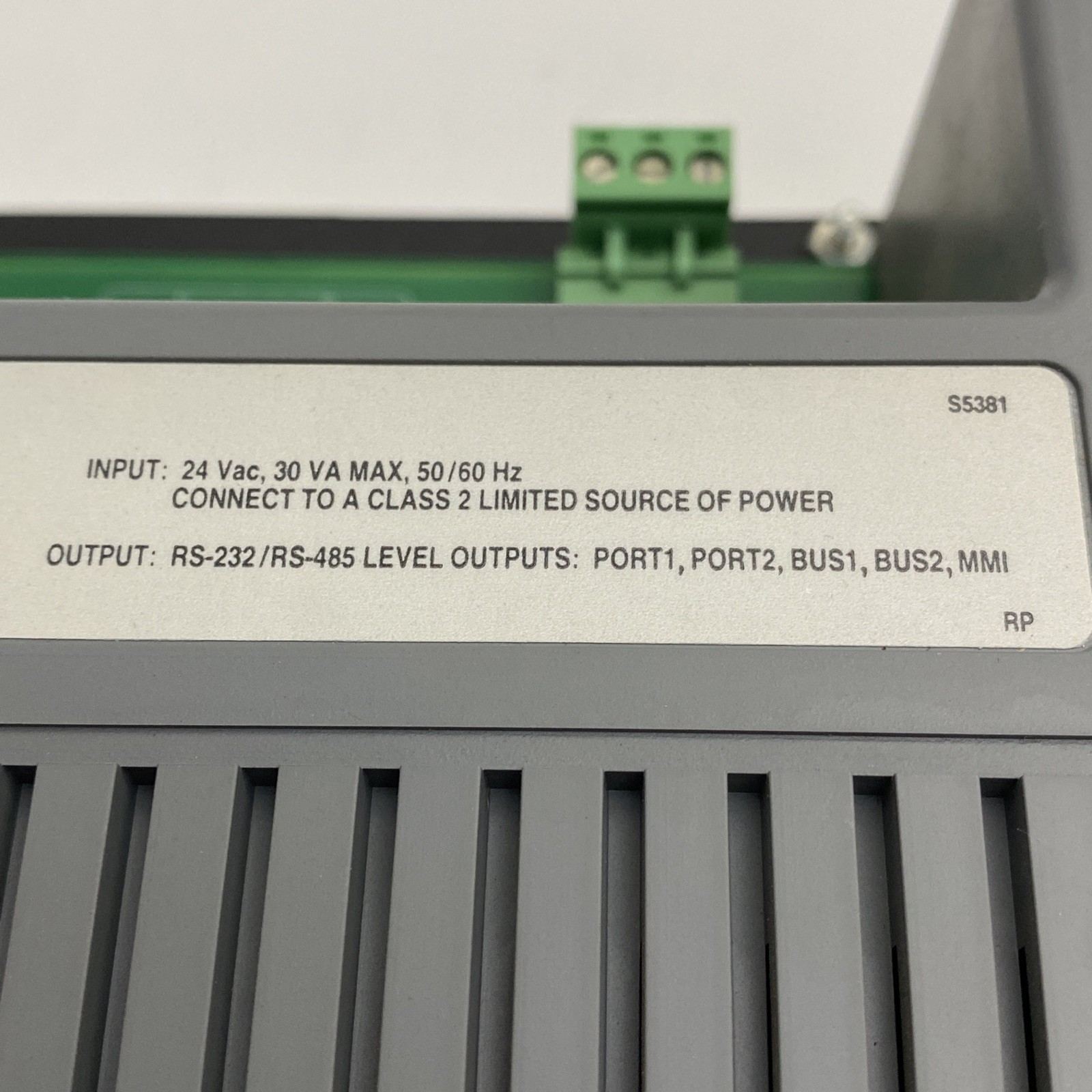 SIEBE Environmental Controls GCM-86120 24VAC
