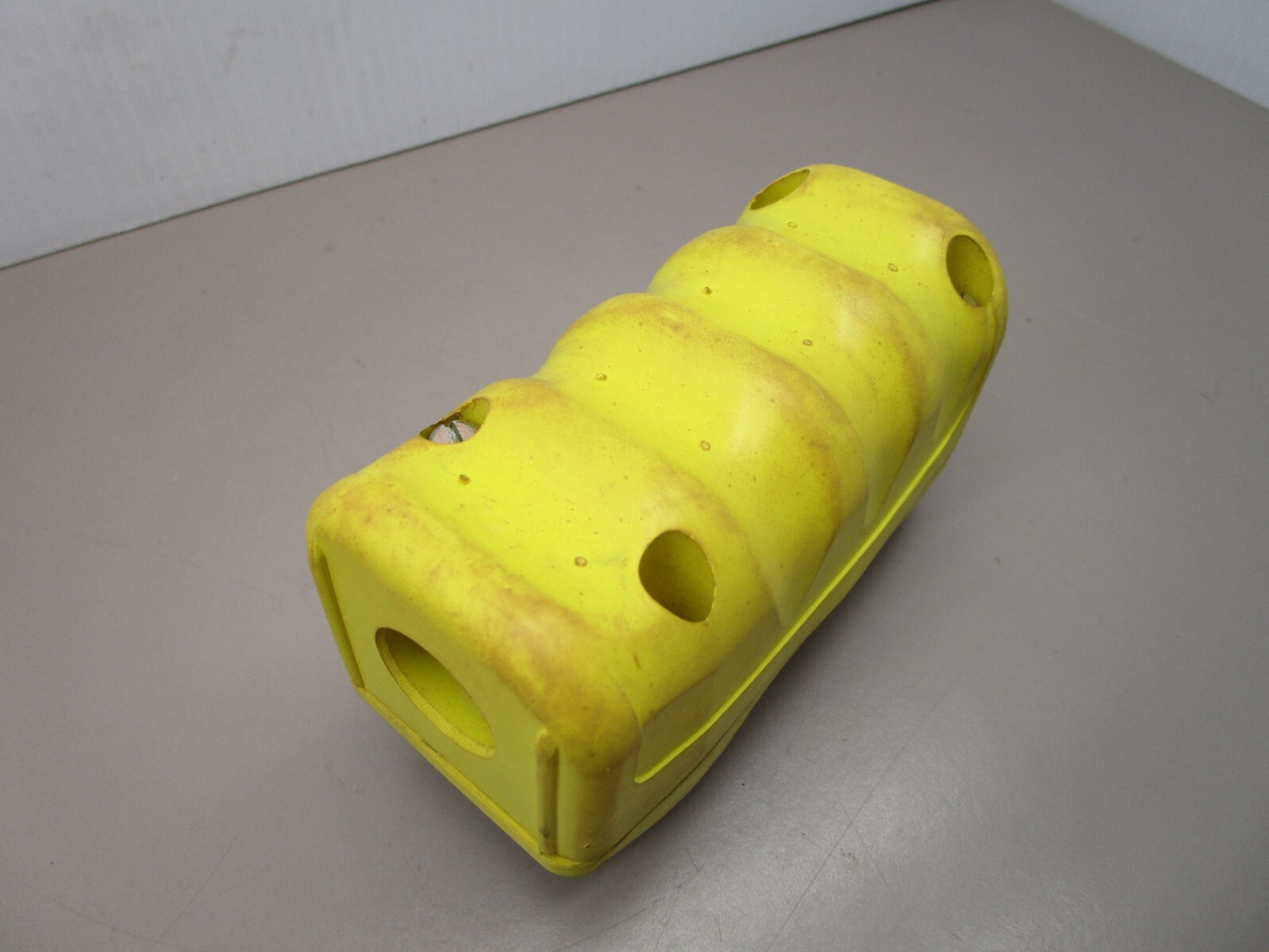 Square D 73170 B-62Y 2-Button Hoist Control Enclosure Yellow Molded Rubber Case