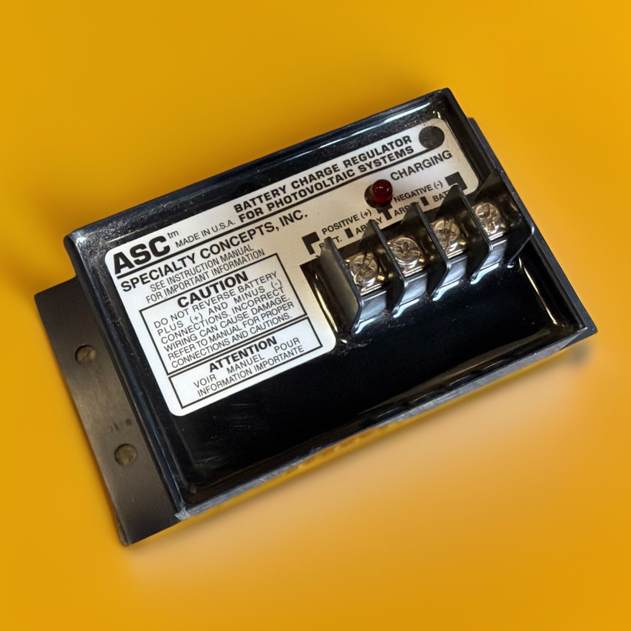 🔥 Specialty Concepts ASC 1214 12V 4A Solar PV Charge Controller Waterproof🔥