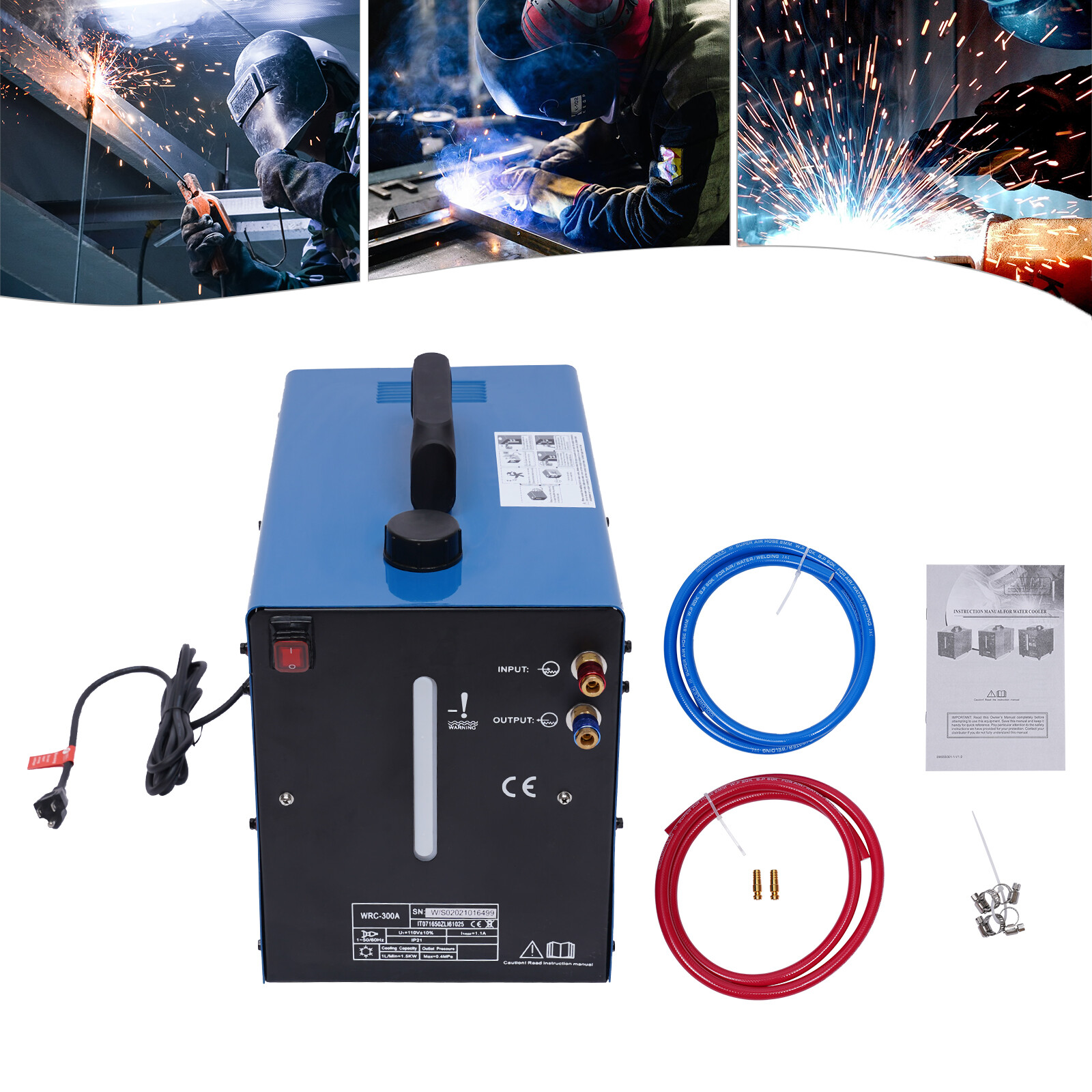 TIG Welder Water Cooler 110V 10L Portable Colled Powerful Welding Machine