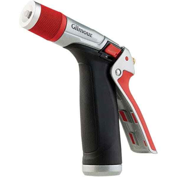 Gilmour 847732-1002 Garden Hose Nozzle: 3/4″ Adjustable Flow, Mist & Stream