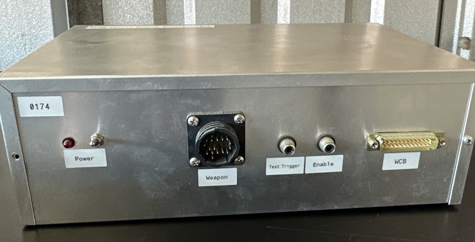 Custom Crew Served Weapon Interface Module Ired Driver Box, Cables & Controller
