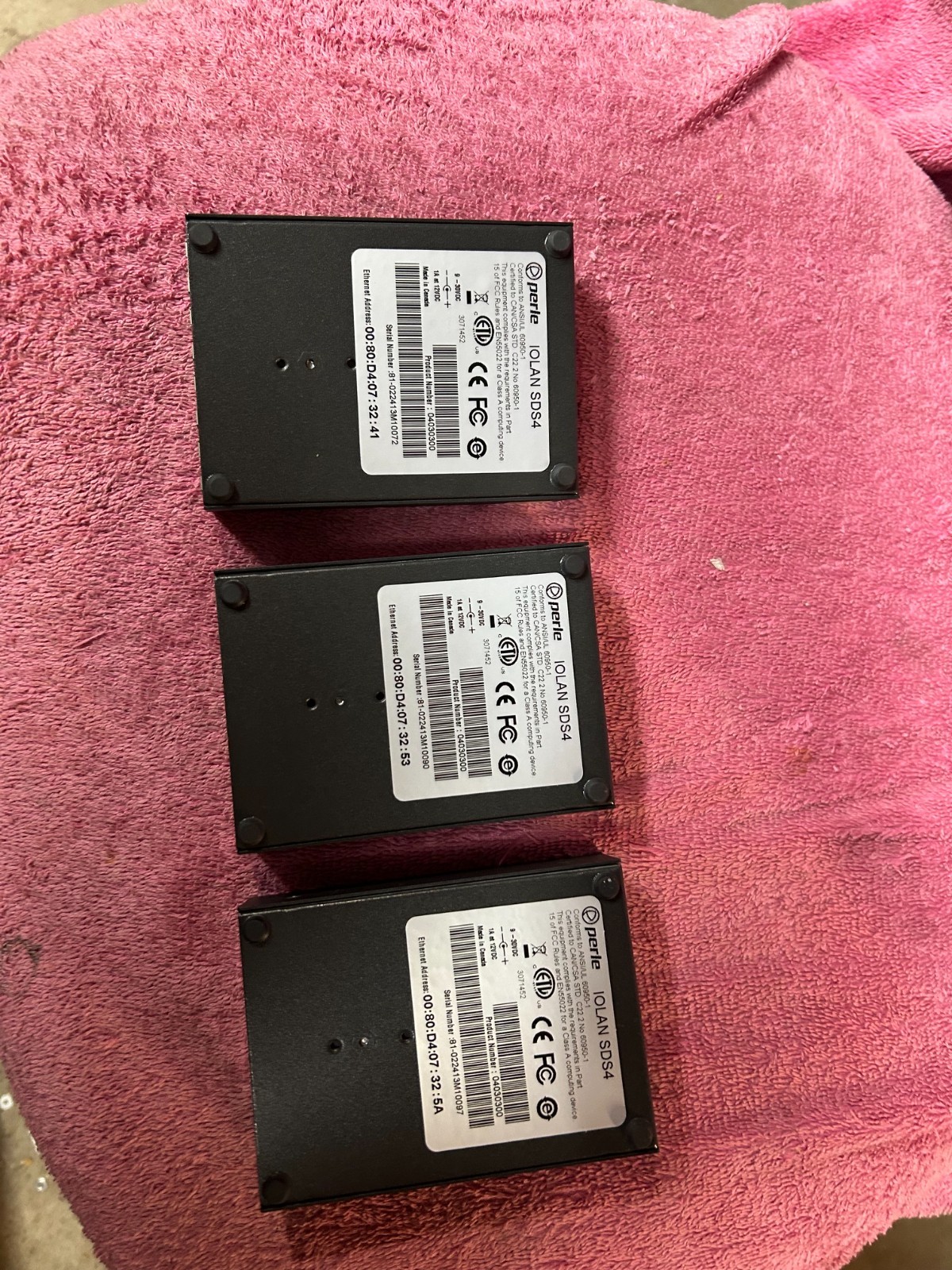 PERLE IOLAN SDS4 Device Server 4-Port Serial Terminal Server