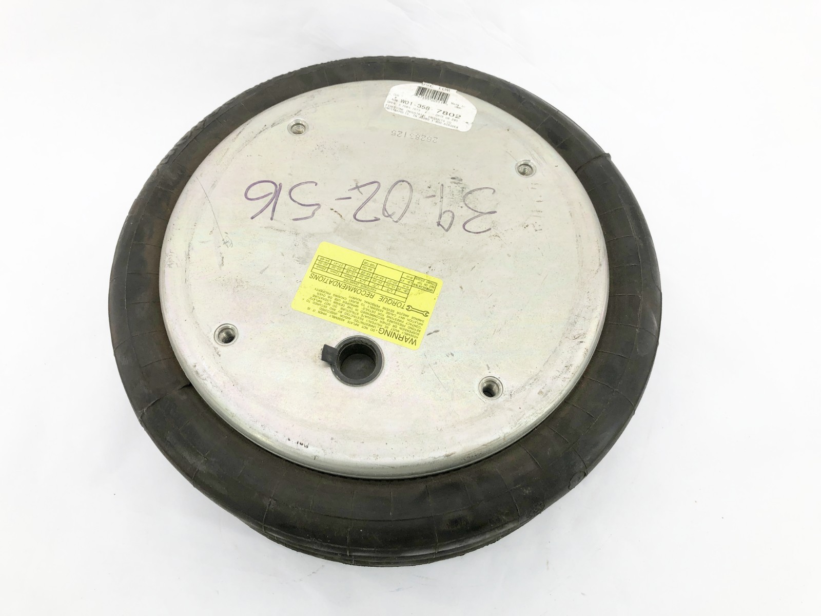 New Firestone W01-358-7802 Air Spring Triple Conv. 3/4NPT 313C 4X3/8BN – No Box