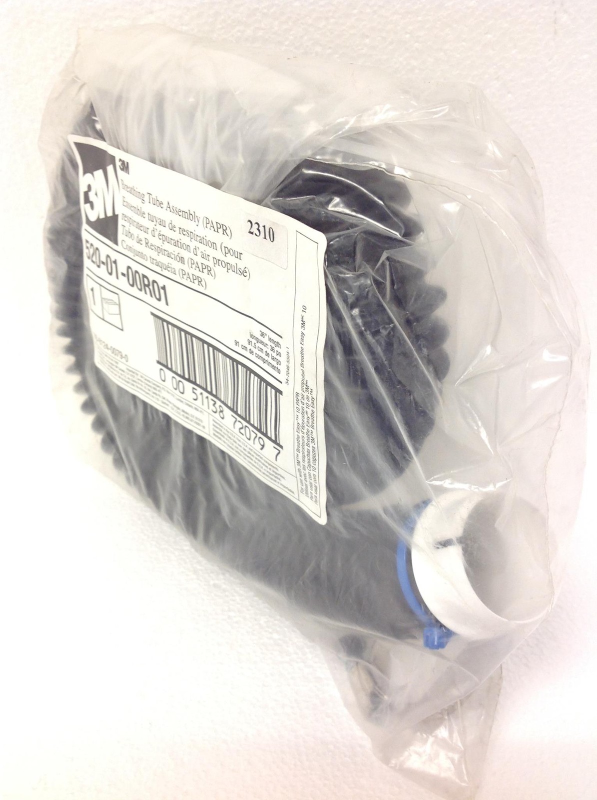 NEW Lot Of 2 3M 520-01-00R01 36″ Breathing Tube Assembly FREE SHIPPING