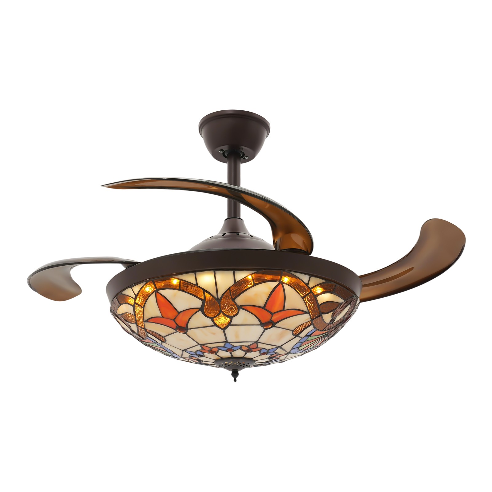 Ceiling Fan Light, 42Inch Ceiling Fan Light, Ceiling Fan Light W/ Remote Control