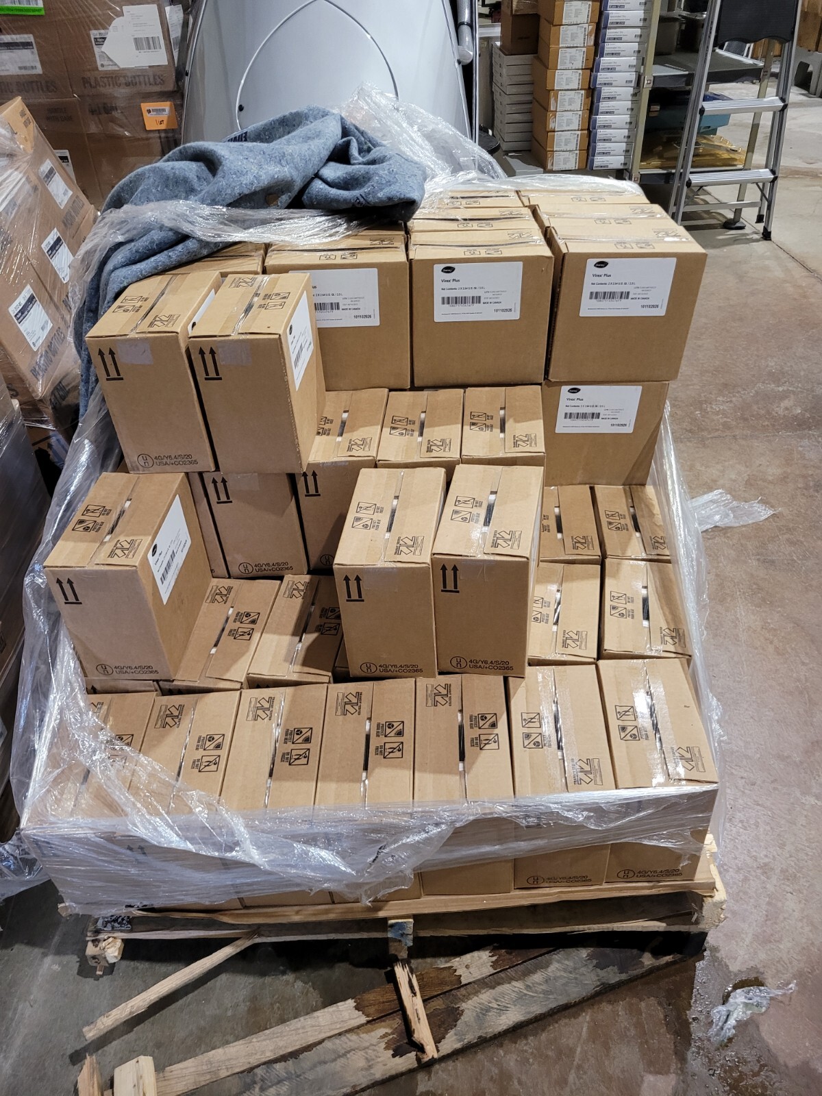 Virex Plus J-Fill Dispenser 2.5L x 2 bottles 5 Liters Total PALLET OF 50