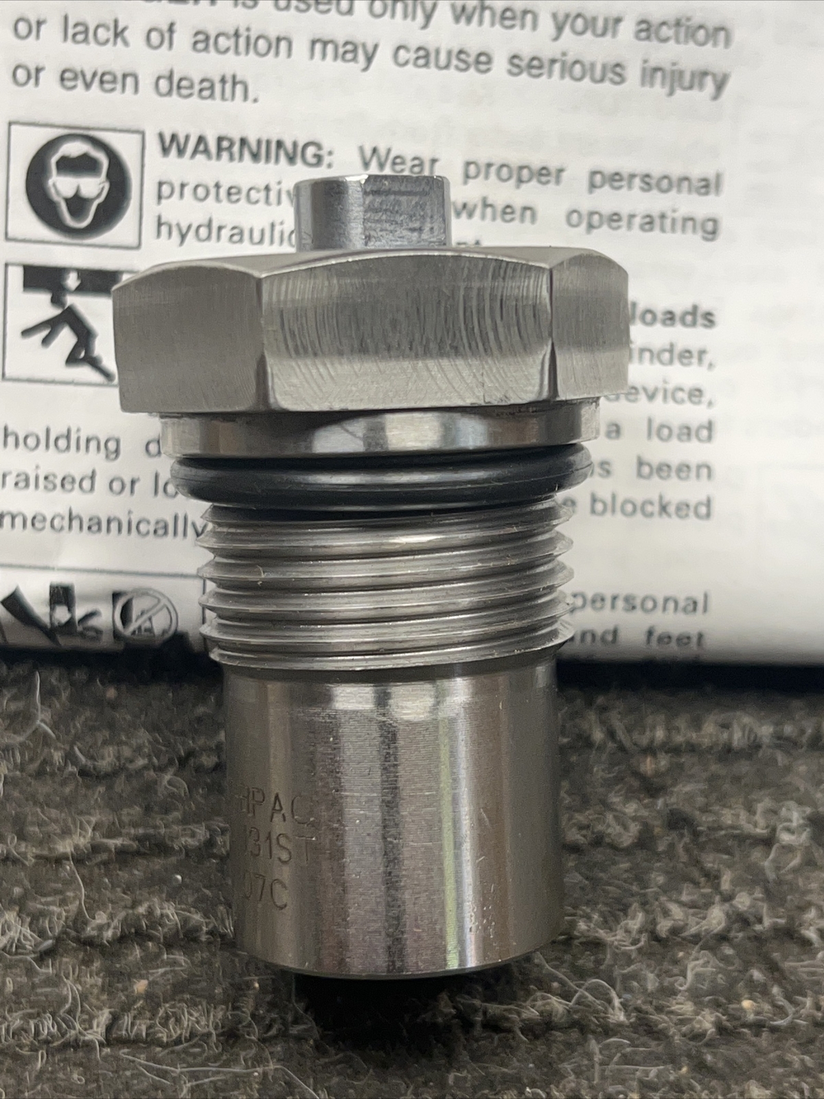 New Enerpac MS-10131ST Hydraulic Valve Manifold 2590lbs