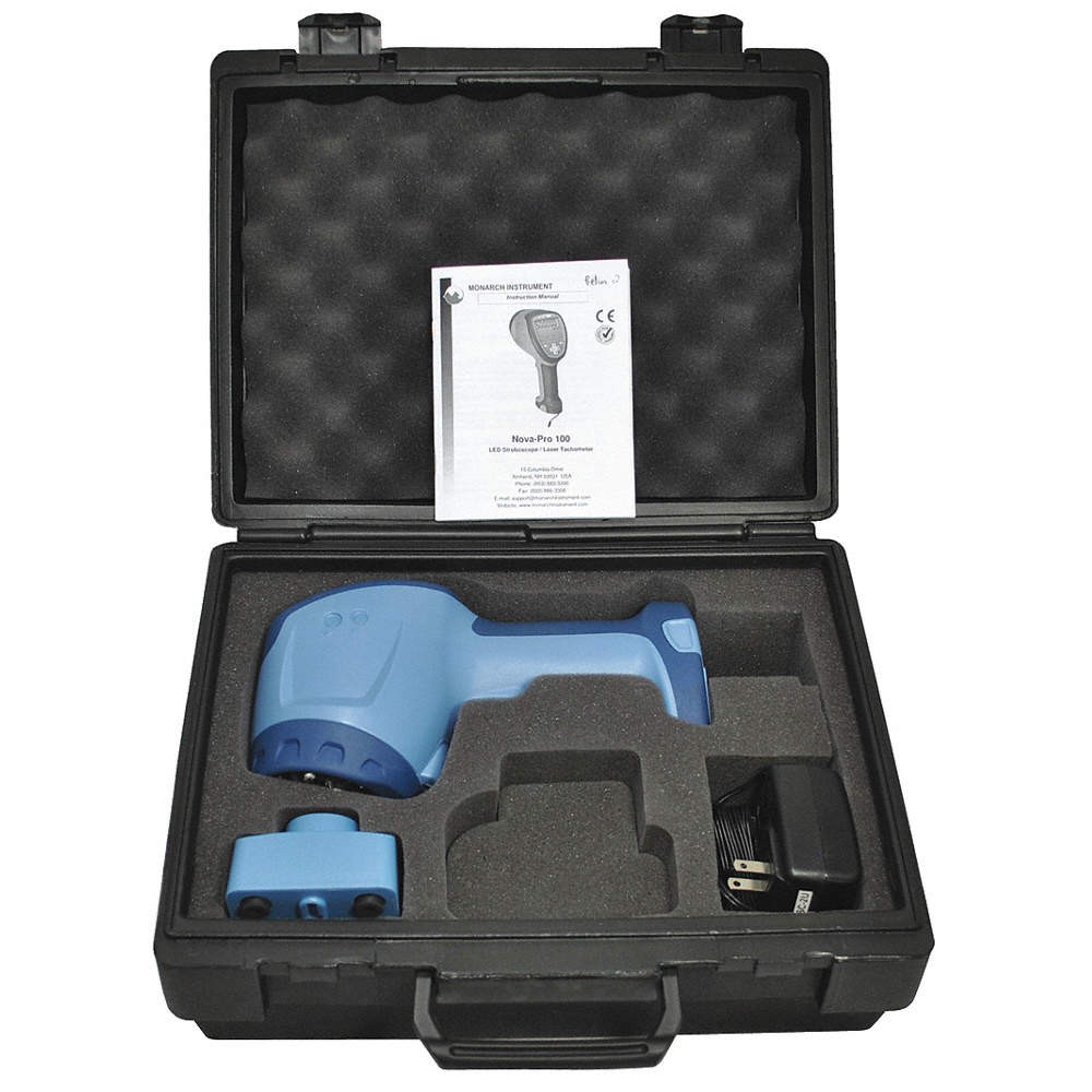 MONARCH 6241-011-CAL DgtlStroboscopeKit,0.001 fpm,0.001 % Acc 52VG61
