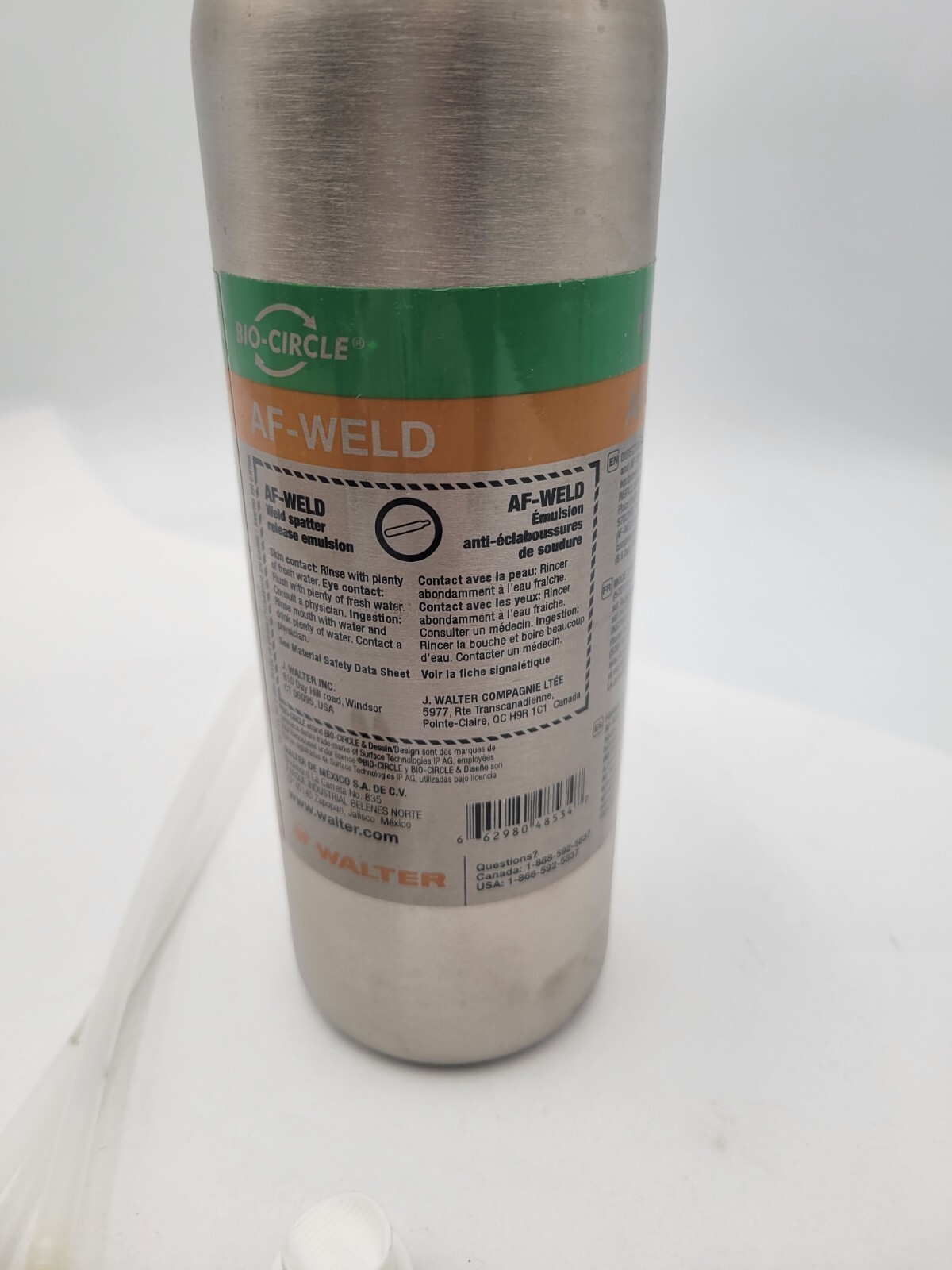 Walter Air Force 57-B 110 Refillable Sprayer Weld-Spatter Release Emulsion 300ml