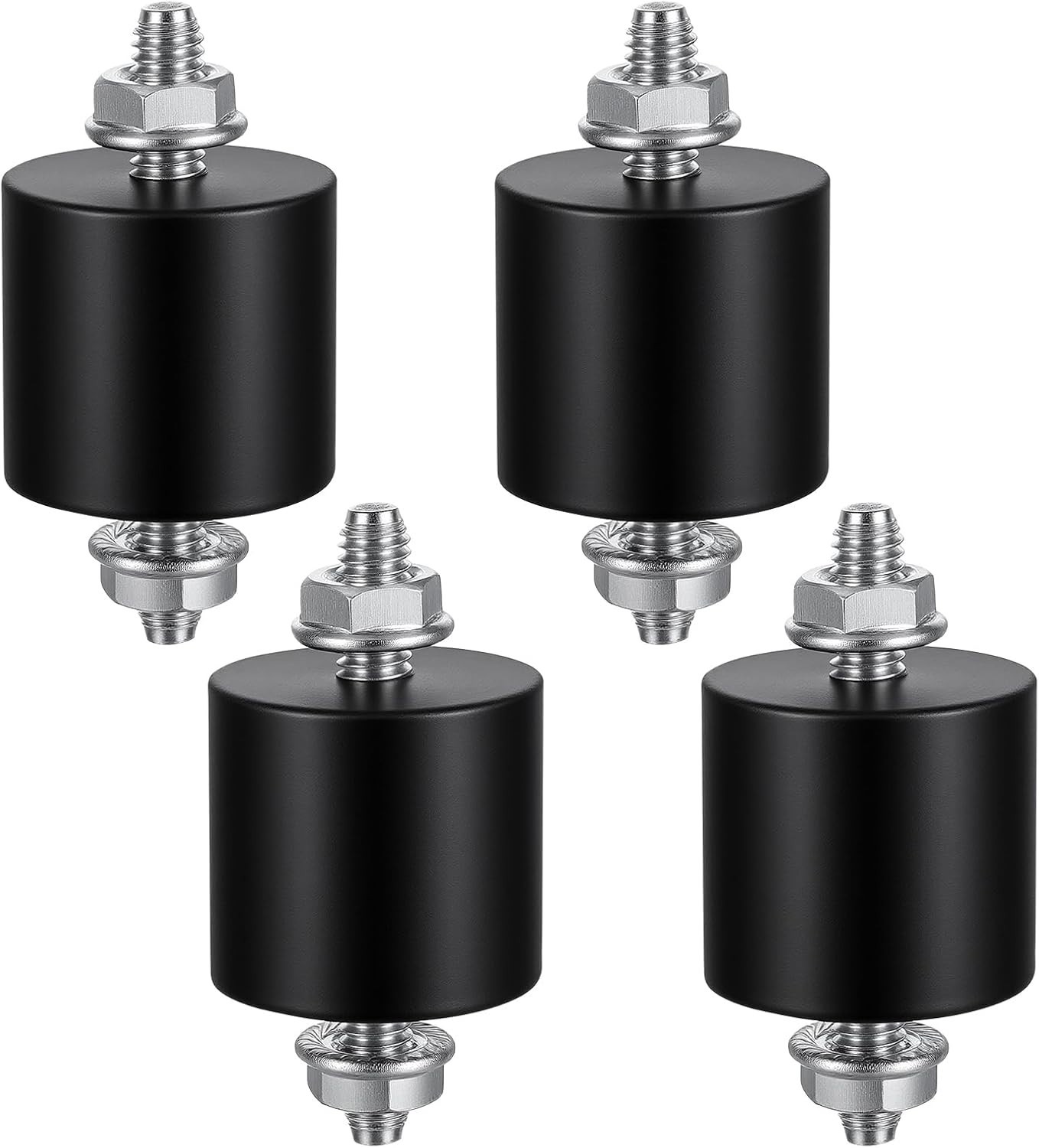 4 Pack 25x25mm M6 , Rubber Isolator Mounts, Rubbers Mount Shock Absorber, Ant…