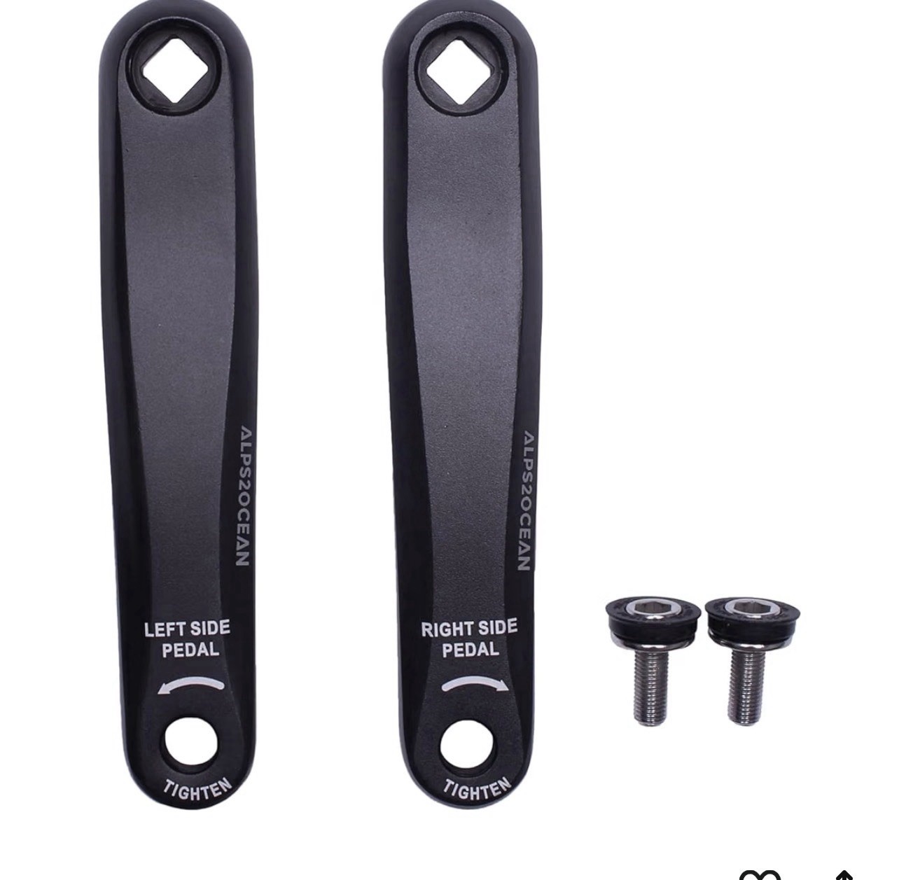 Bike Crank Arms,89MM/102MM/114MM/127MM/140MM/152MM/160MM/165MM/170MM/175MM Av…