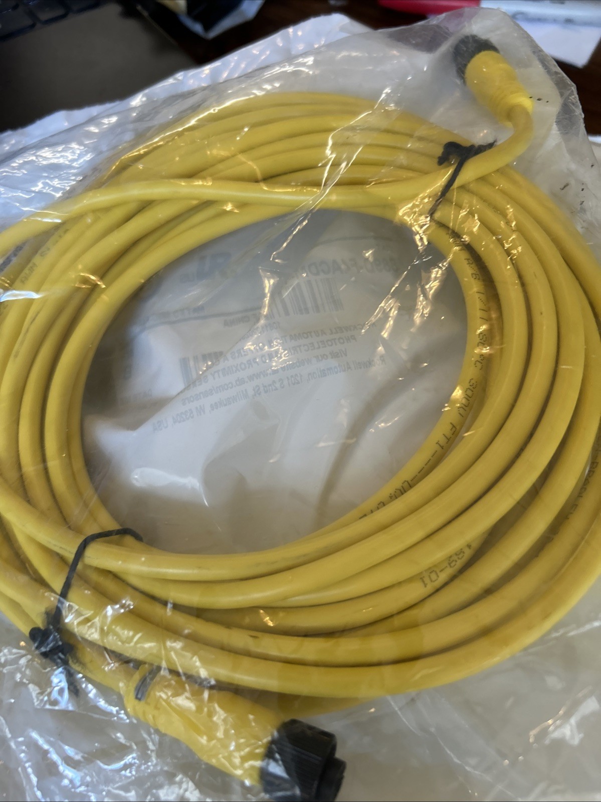 889D-F4ACM-10 4 Pin Euro Male To Female Patch Cable
