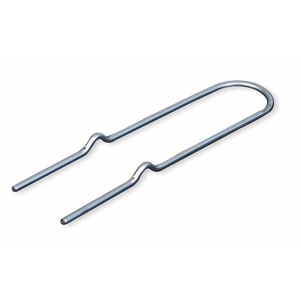 Rain Bird GS50/10PS Tubing Stake, 1/2 In Tubing, Slvr, Stl, PK10