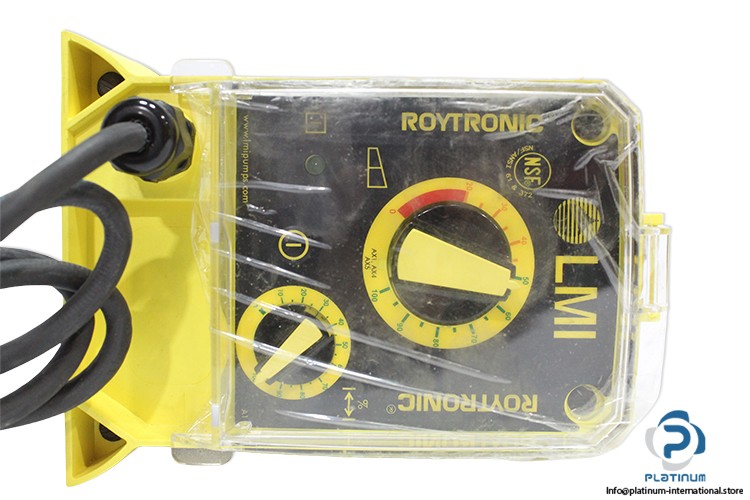 ROYTRONIC LMI A153-928SI METERING PUMP_SO2744048.2.0_FastPrime Head + 4FV_42 W