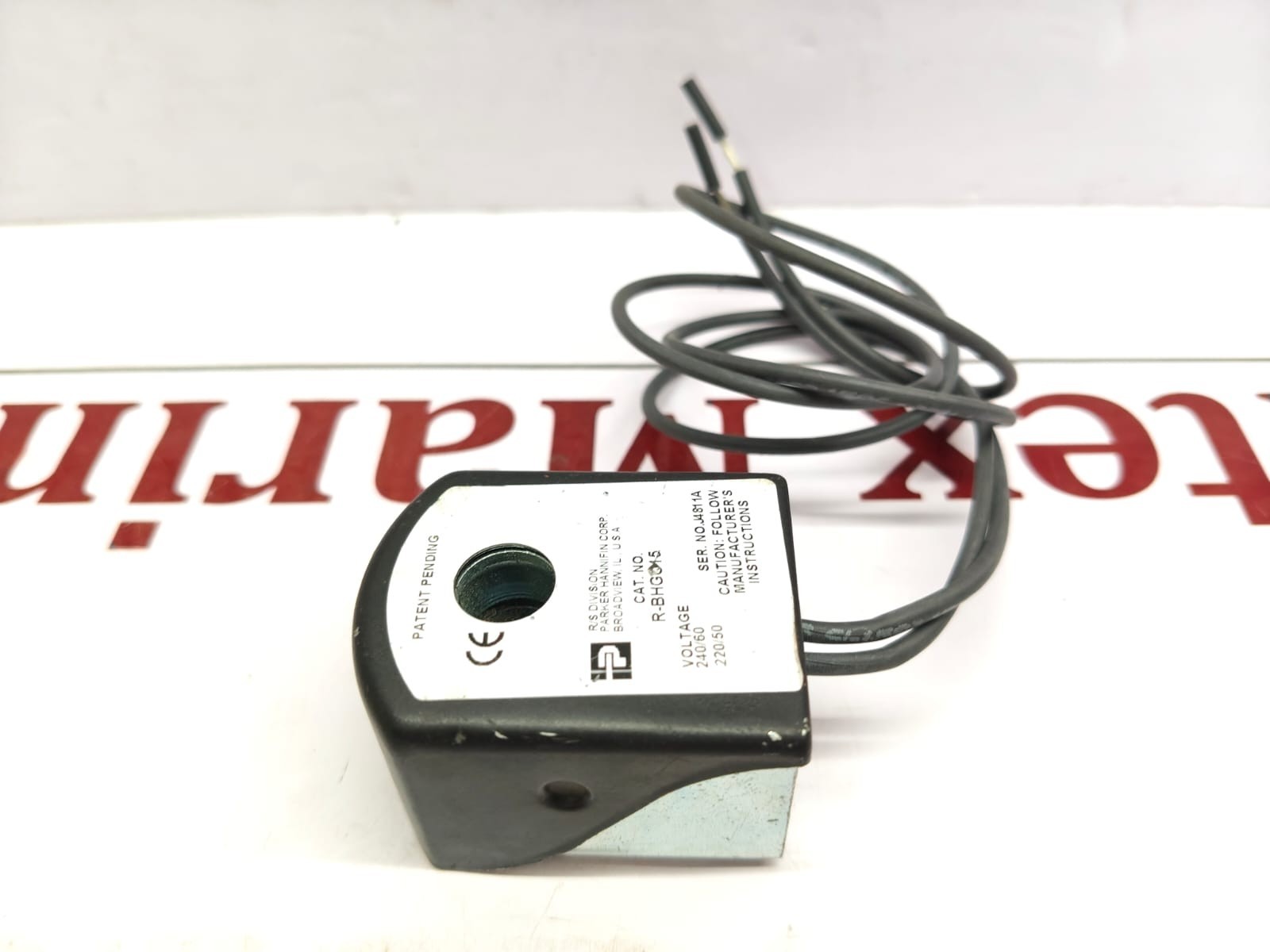 Parker R-BHGC15 LOT OF 3 Hannifin Solenoid Coil 240V/60Hz 220V/50Hz NEW