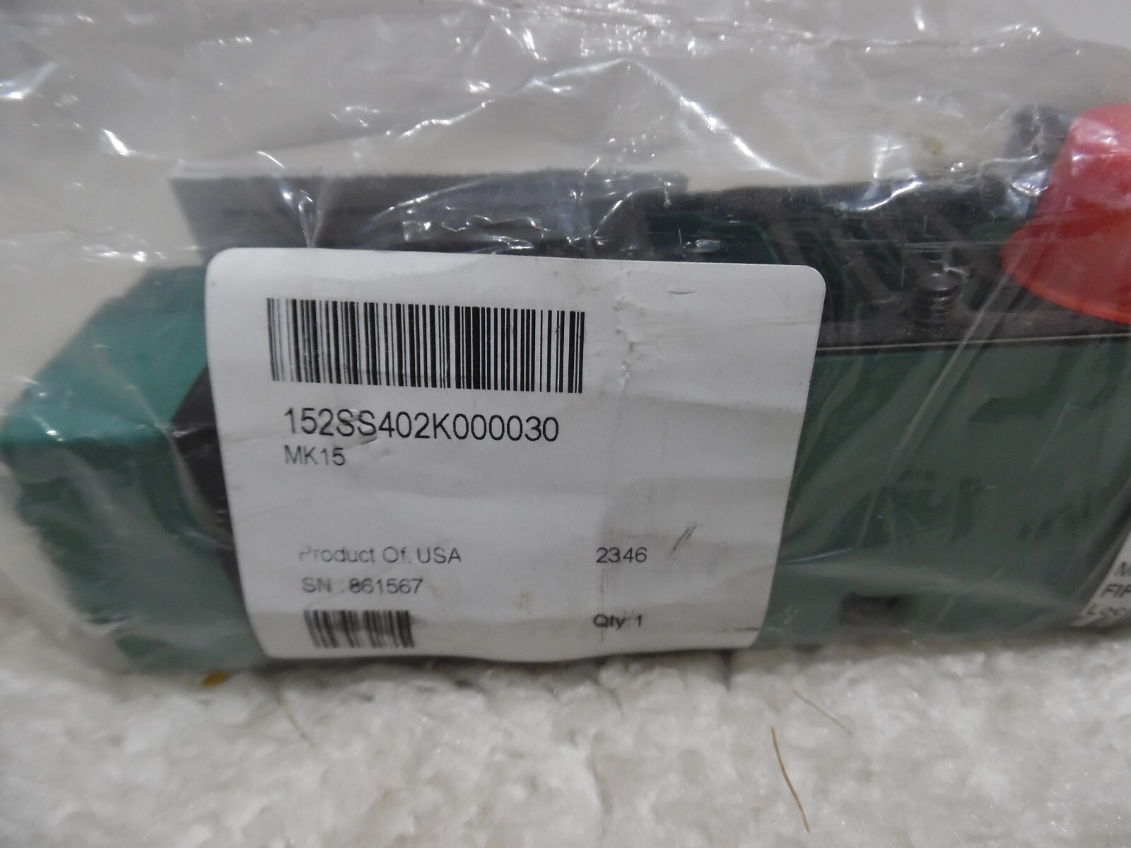 New NUMATICS 152SS402K000030 110-120V .12A 150PSI 4 WAY 2 Position (5/2) Detent