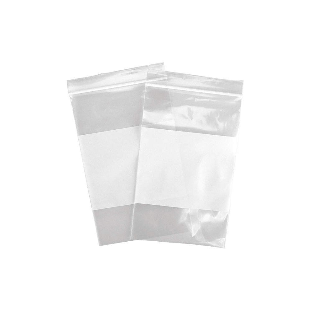 RELOC ZIPPIT 4WR58 Reclosable Poly Bag,Zip Seal,PK1000 38UV16