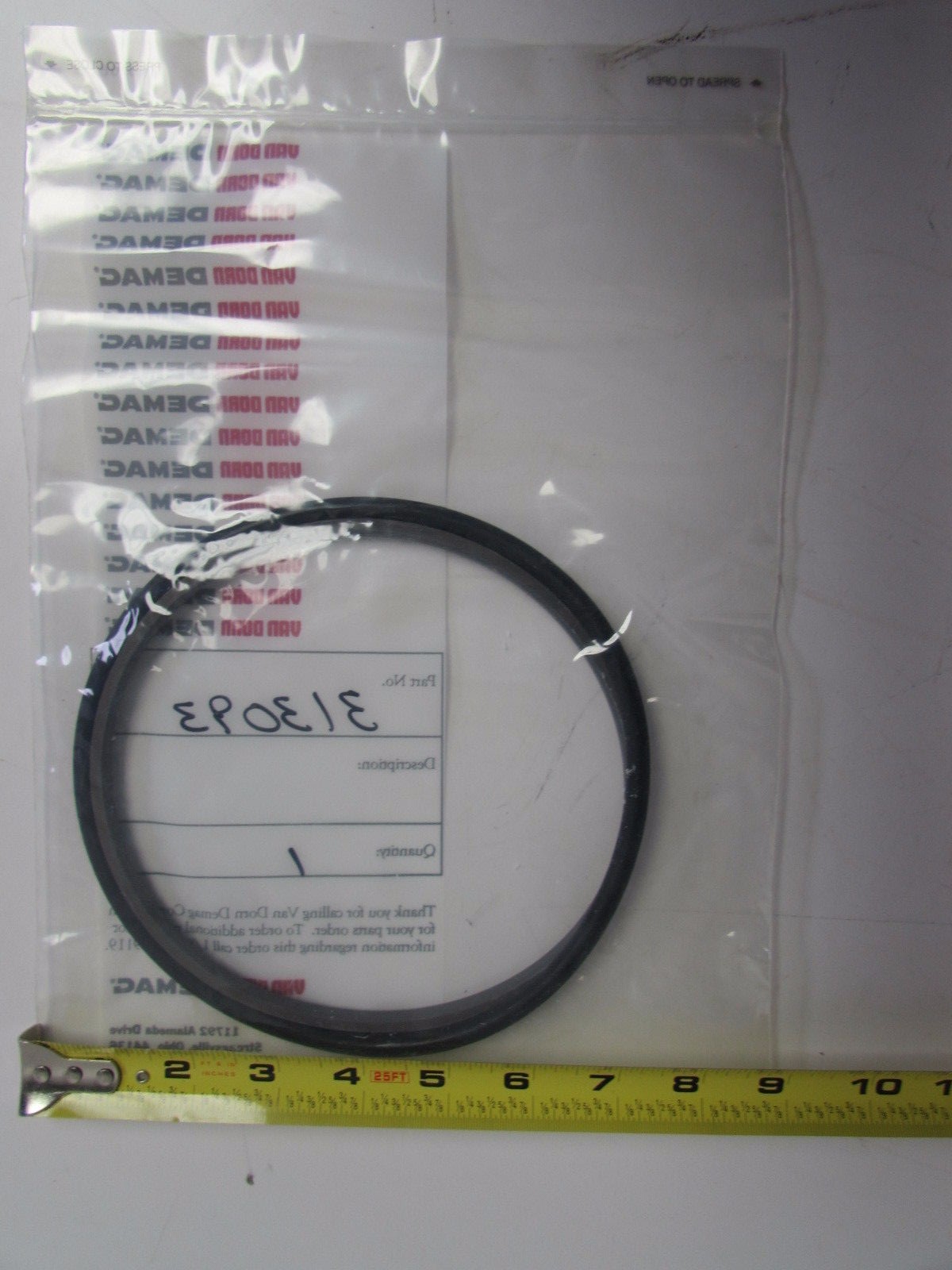 VAN DORN DEMAG 313093 INJECTION SEAL **NIB**