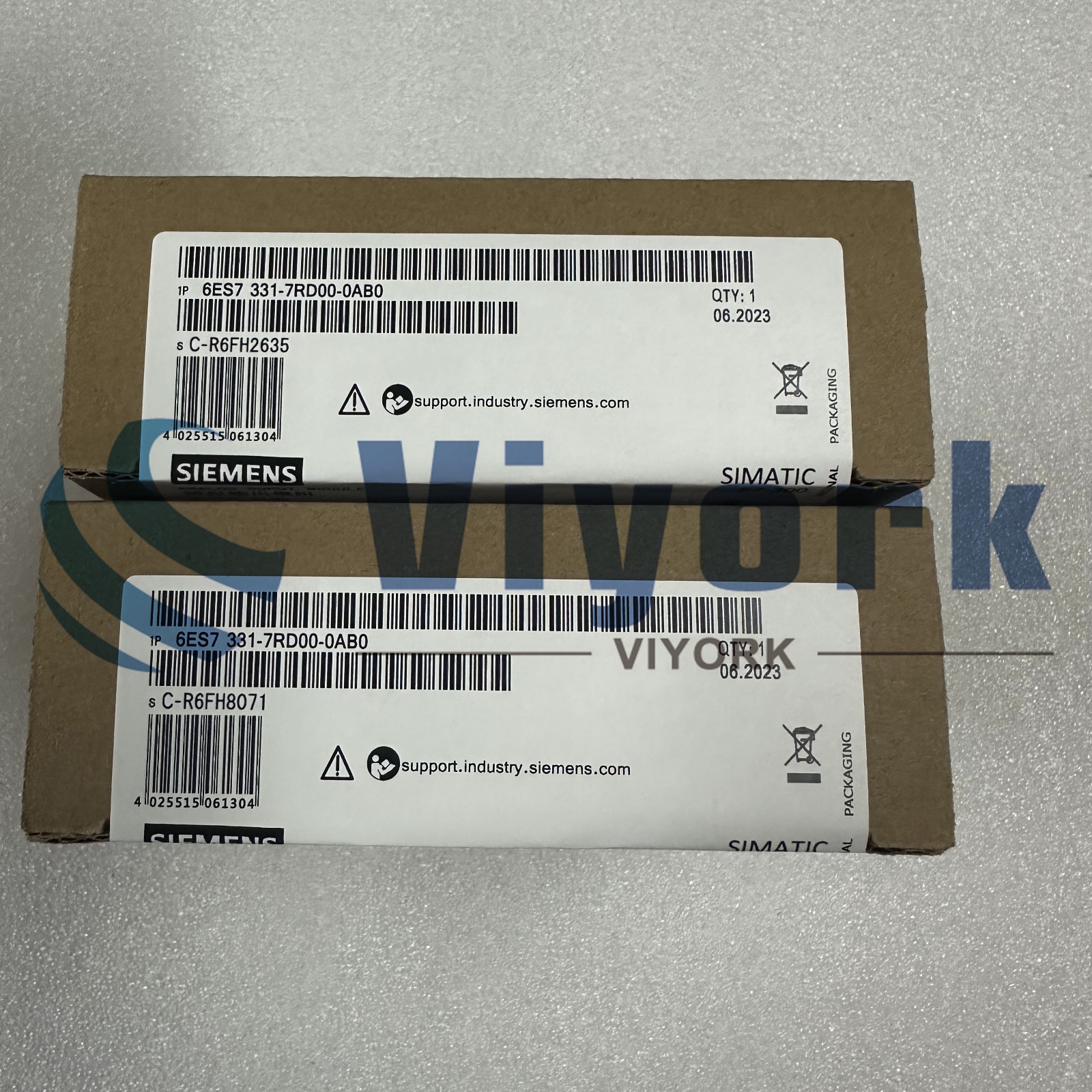 Siemens 6ES7331-7RD00-0AB0 INPUT MODULE SIMATIC S7 ANALOG INPUTS NEW
