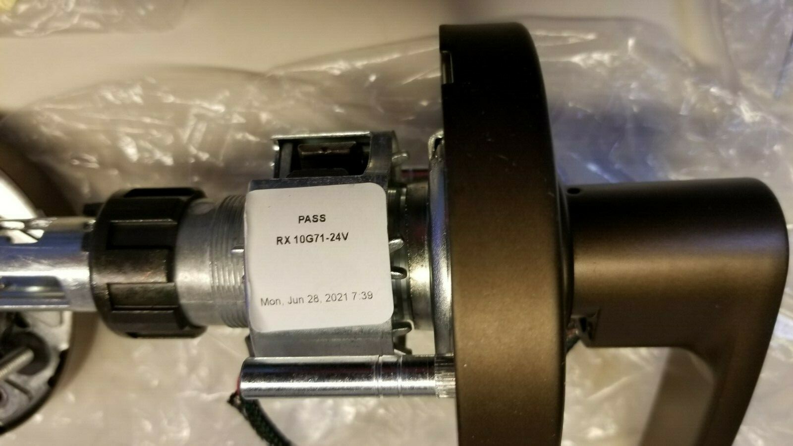 Sargent 10G71-24V-LL-10BE Electrified Cylindrical Lock, Fail Secure Dark Bronze