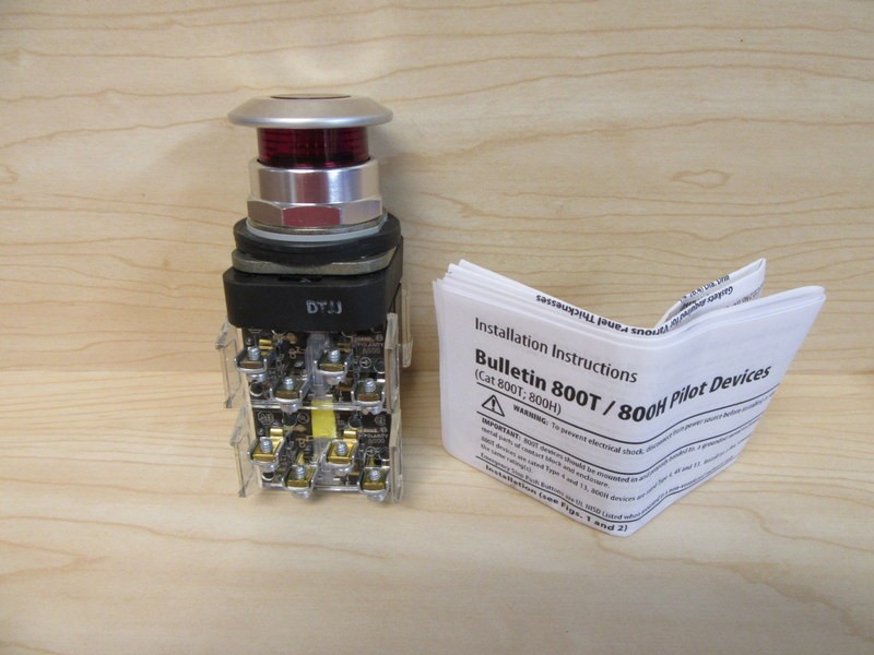 Allen Bradley 800T-FXQ24RA2 Push Pull Switch