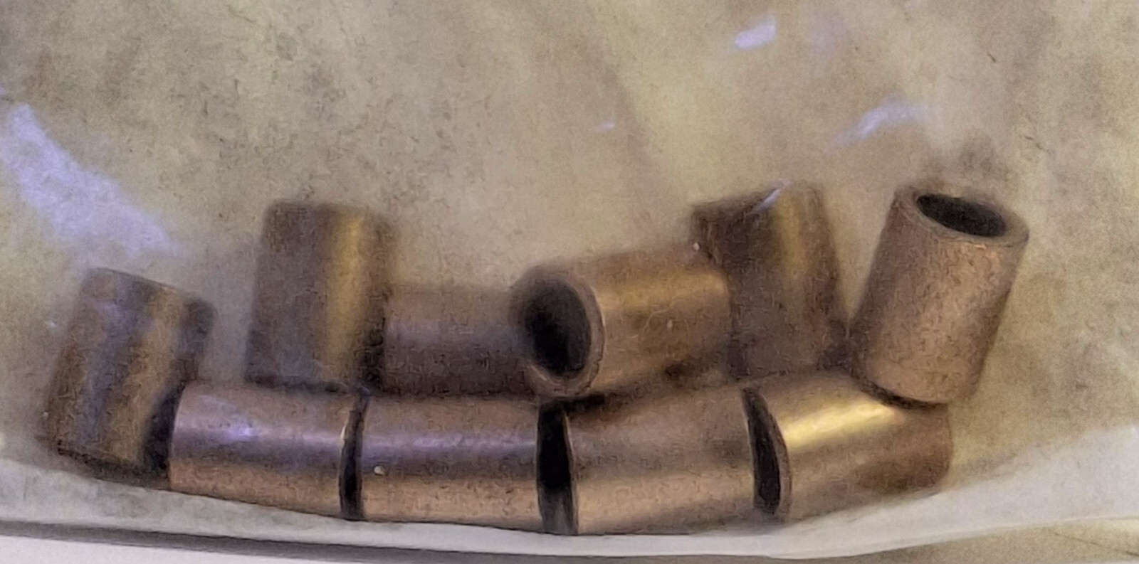 10 NEW SAE 841 1/4″X3/8″X1/2″ BRONZE BUSHINGS NNB ***MAKE OFFER***