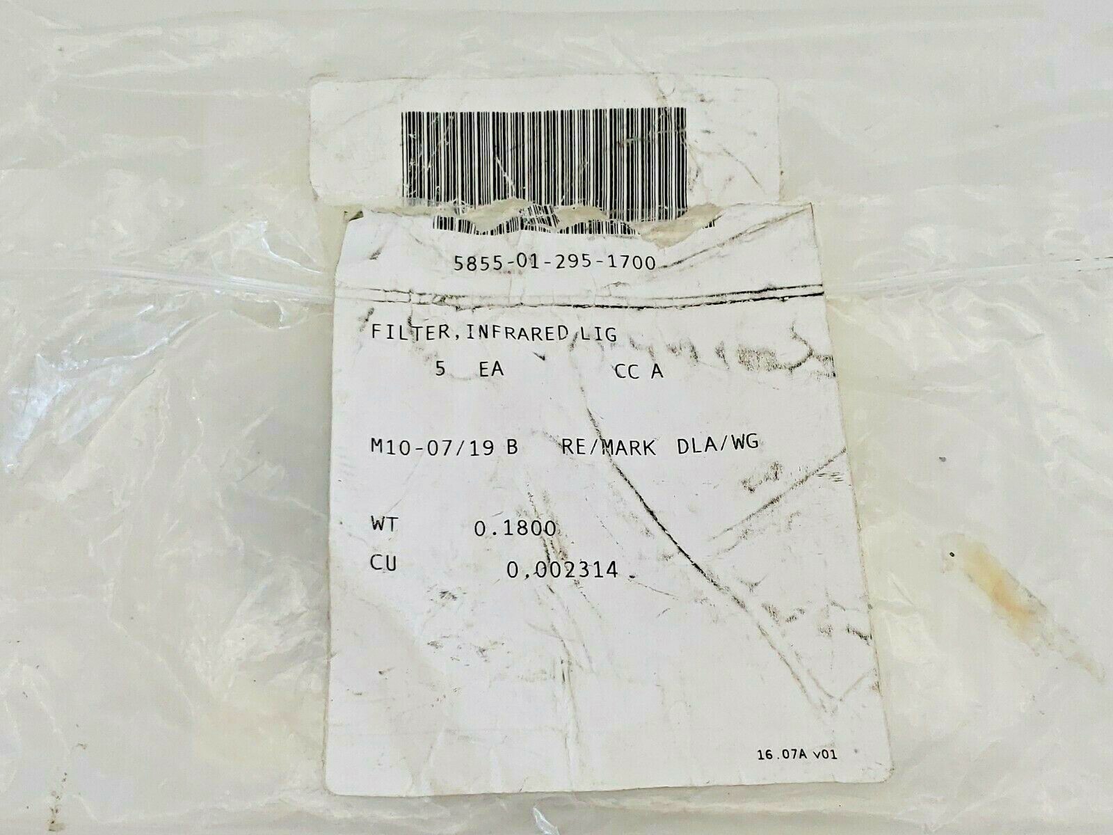 Snap-On Conductive Infrared Light Cutoff Filter: Heat-Tempered 5855012951700