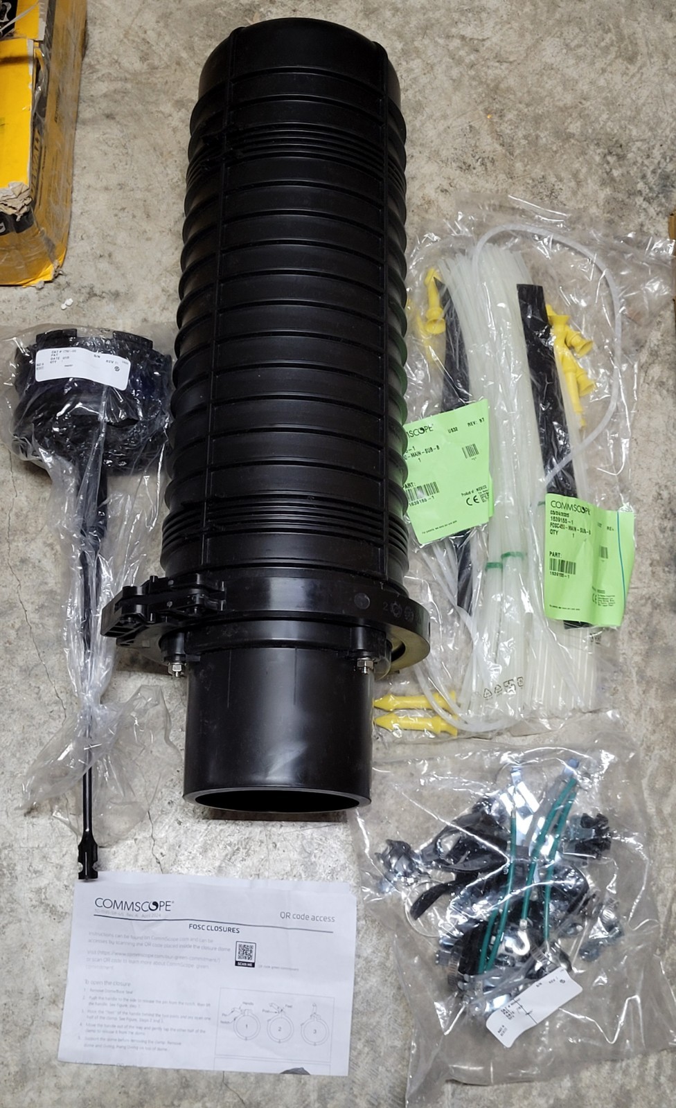 NEW Commscope D2 Fosc Closure TC-1595-SIP-US