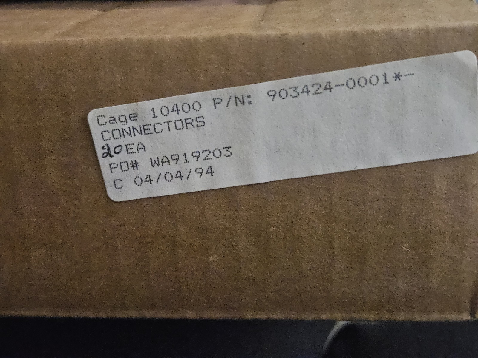 (18) WTBV30PD9J AirBorn 30-pin Straight Connector Plug Through-Hole Lot Of 18