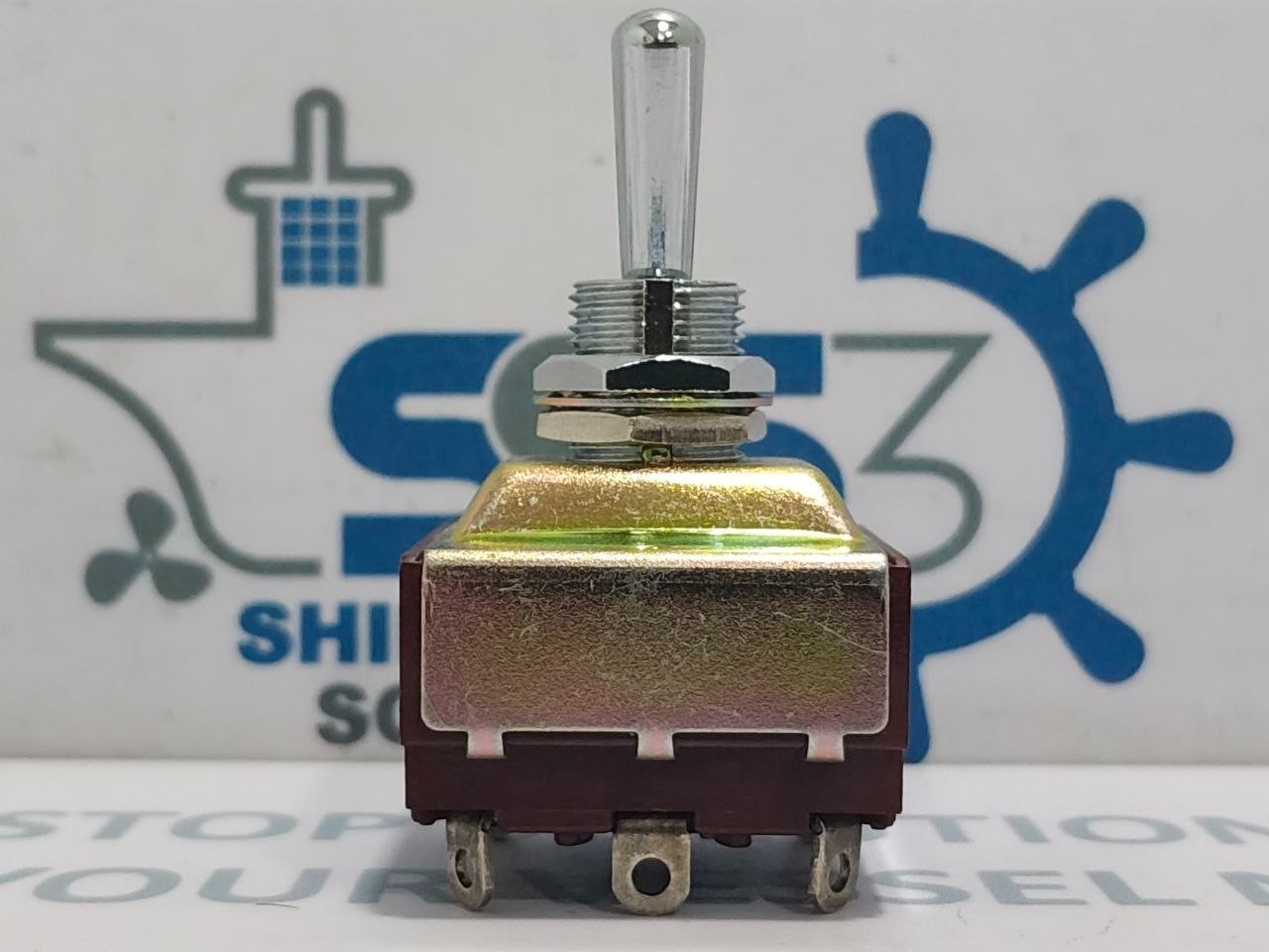 Nikkai S-31 Toggle Switch D-42821-1 25A 125V.AC 9A 250V.AC (Lot of 2 Pcs)