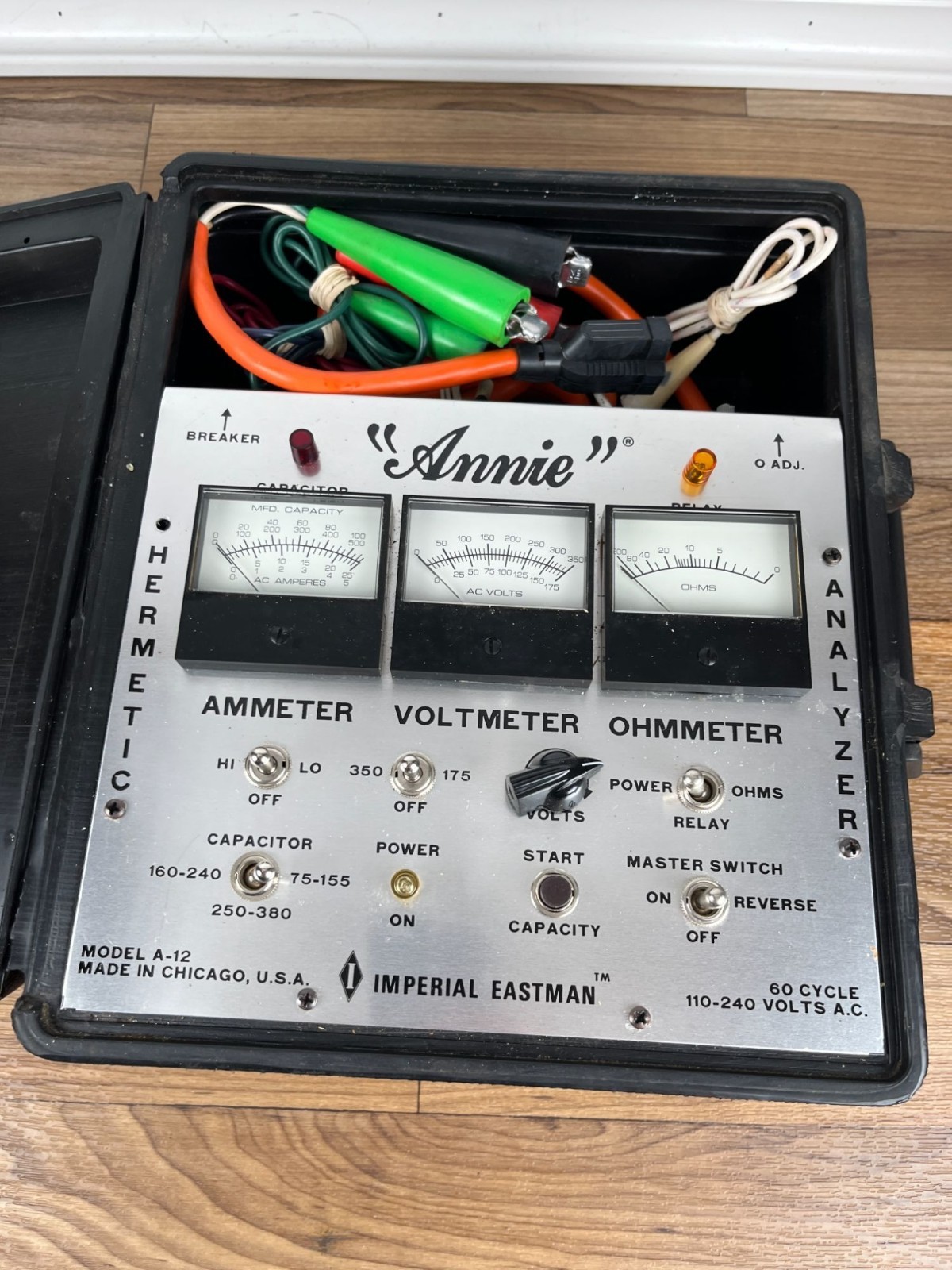 Imperial Eastman Annie Model A-12 Hermetic Unit & Component Analyzer