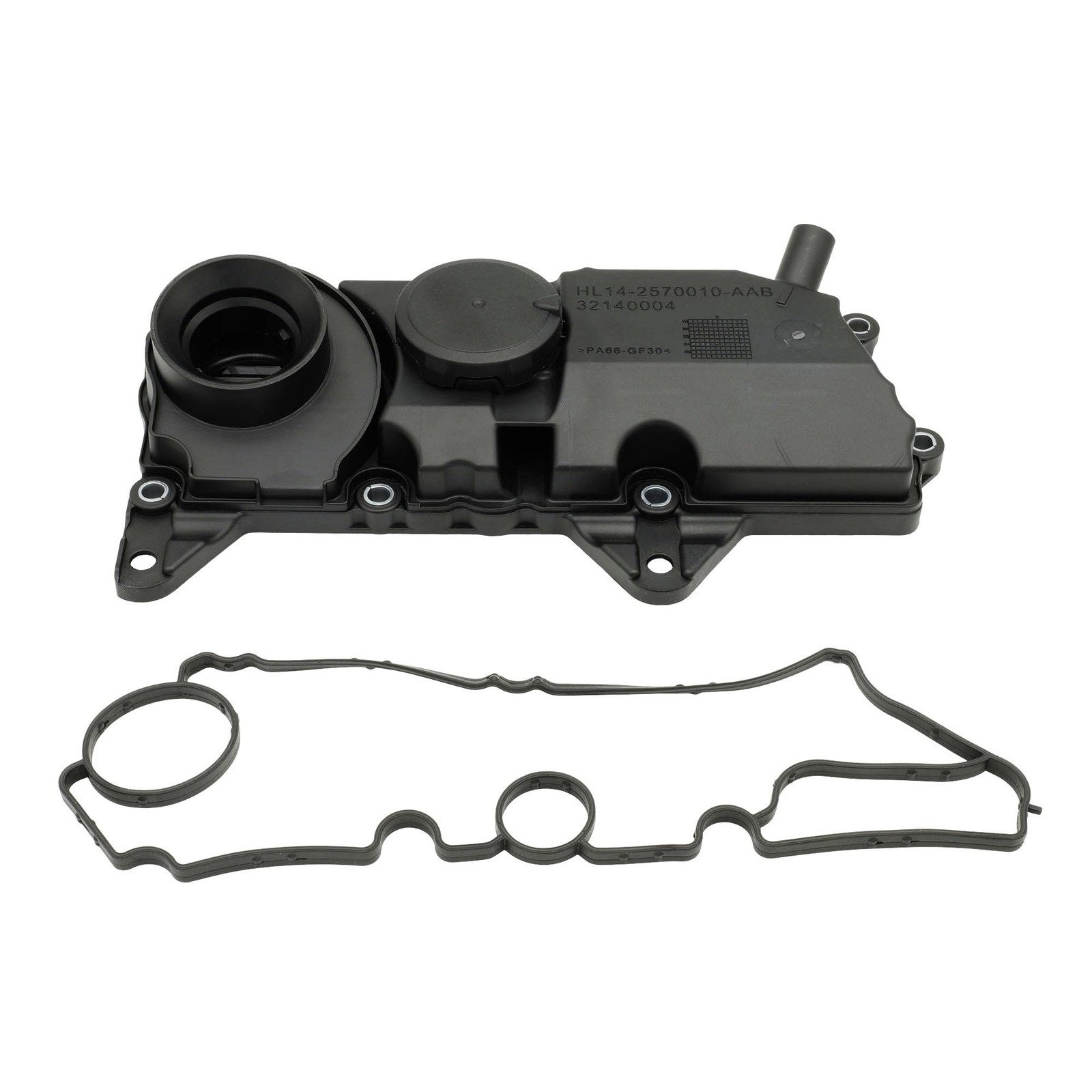 NOVAPARTS 32140004 PCV Valve Oil Trap w/Gasket for 2014-2021 Volvo XC90 XC60 S60
