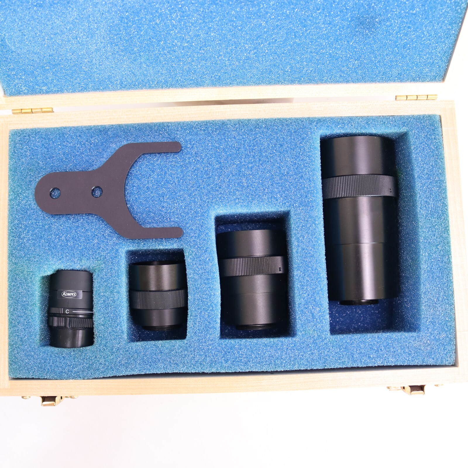 EO Edmund Inustrial Optics Kit MVO Double Gauss Lenses 75mm / 50mm / 35mm / TV