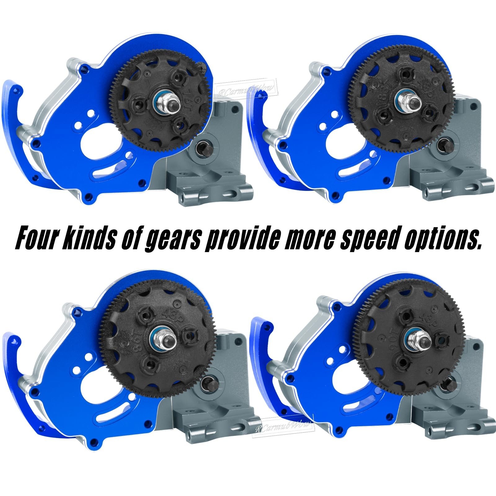 RC Transmission Complete Upgrades Part for 1/10 Slash 2WD(VXL),Rustler 2WD(VX…
