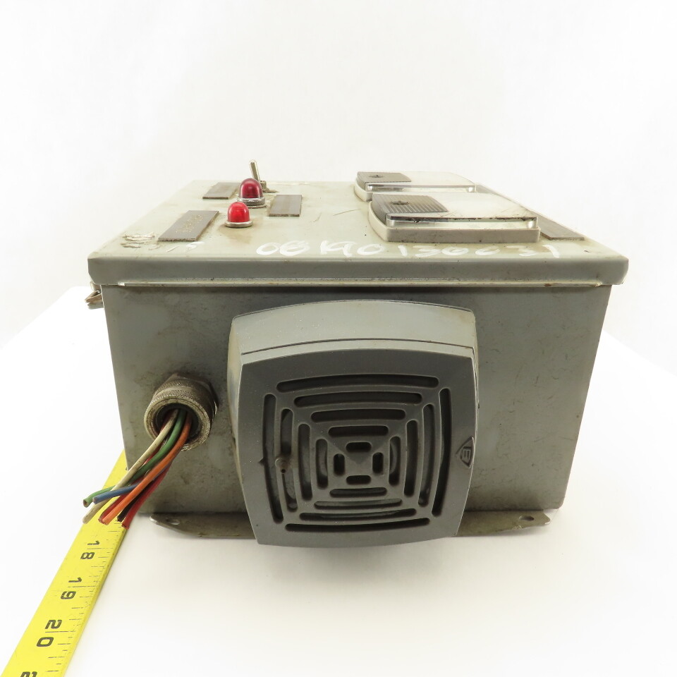 OS Walker Company BXM 4121 Display Section Controls Operator Interface