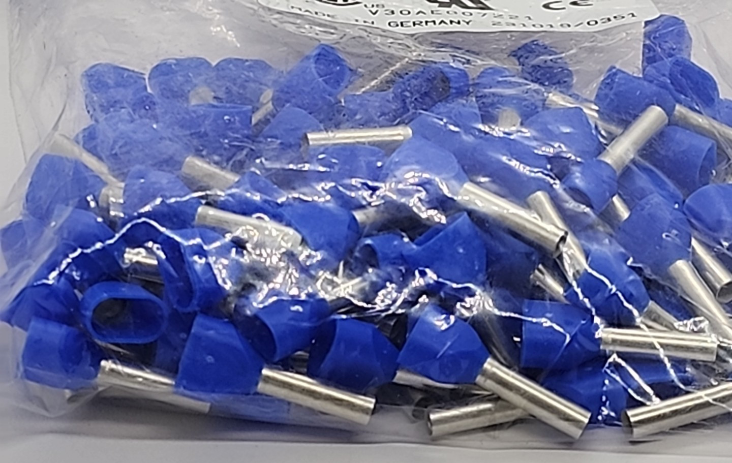 600 Pack – DIN FERRULES 14AWG 2×2 5/12HL Zoller Frohlich [2RE4-2]