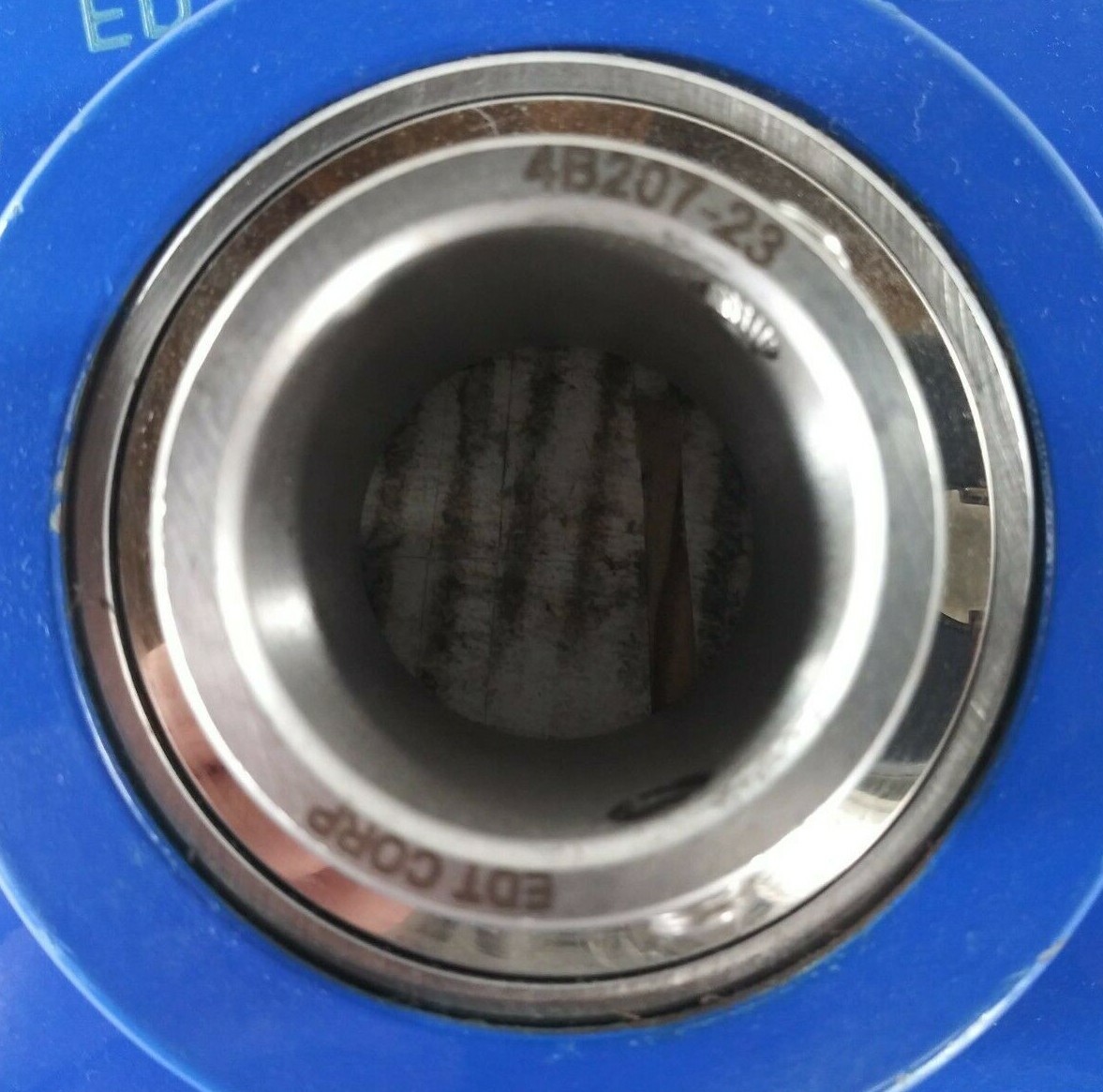 1 NEW EDT CORP 4B207-23 4-BOLT FLANGE BEARING ASSEMBLY NNB ***MAKE OFFER***