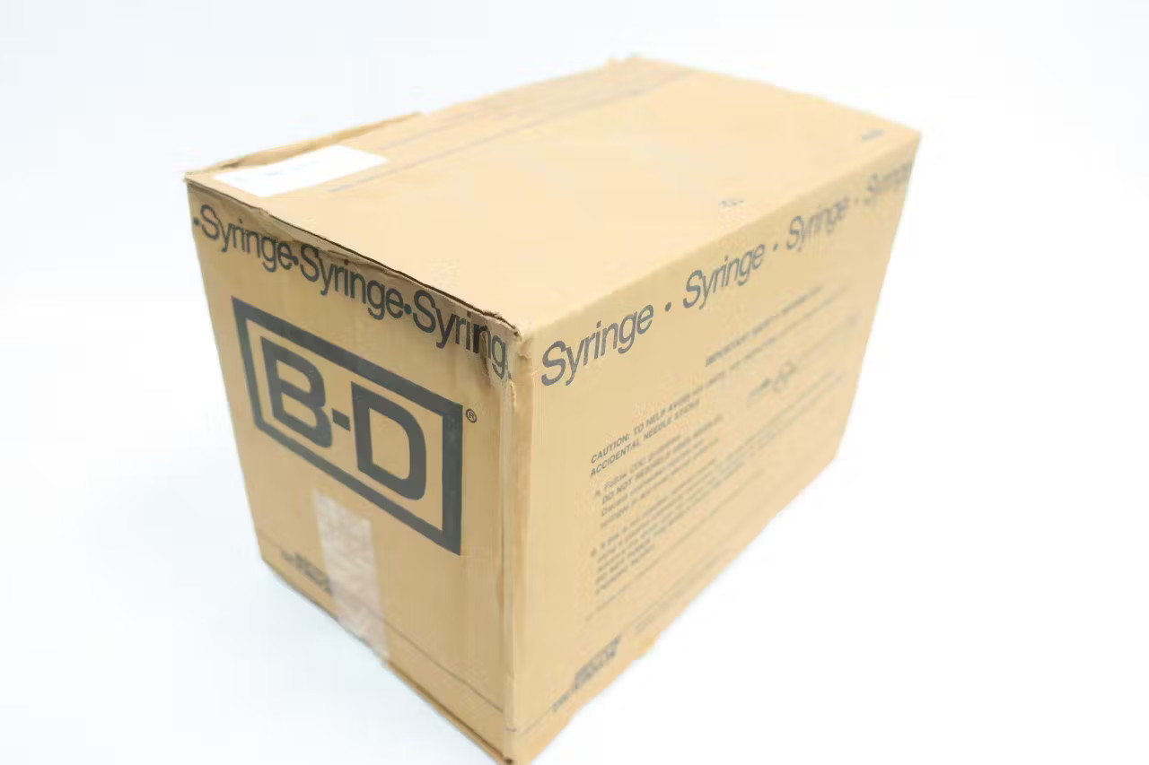 Box Of 100 Becton Dickinson 309604 Luer-lok Syringe 10cc