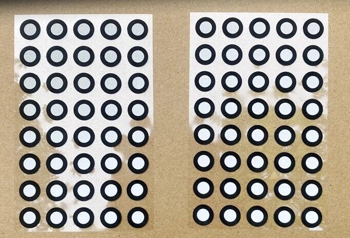 1000Pcs Handheld Laser 3D Scanner Positioning Targets Magnetic NEW 6mm*10mm