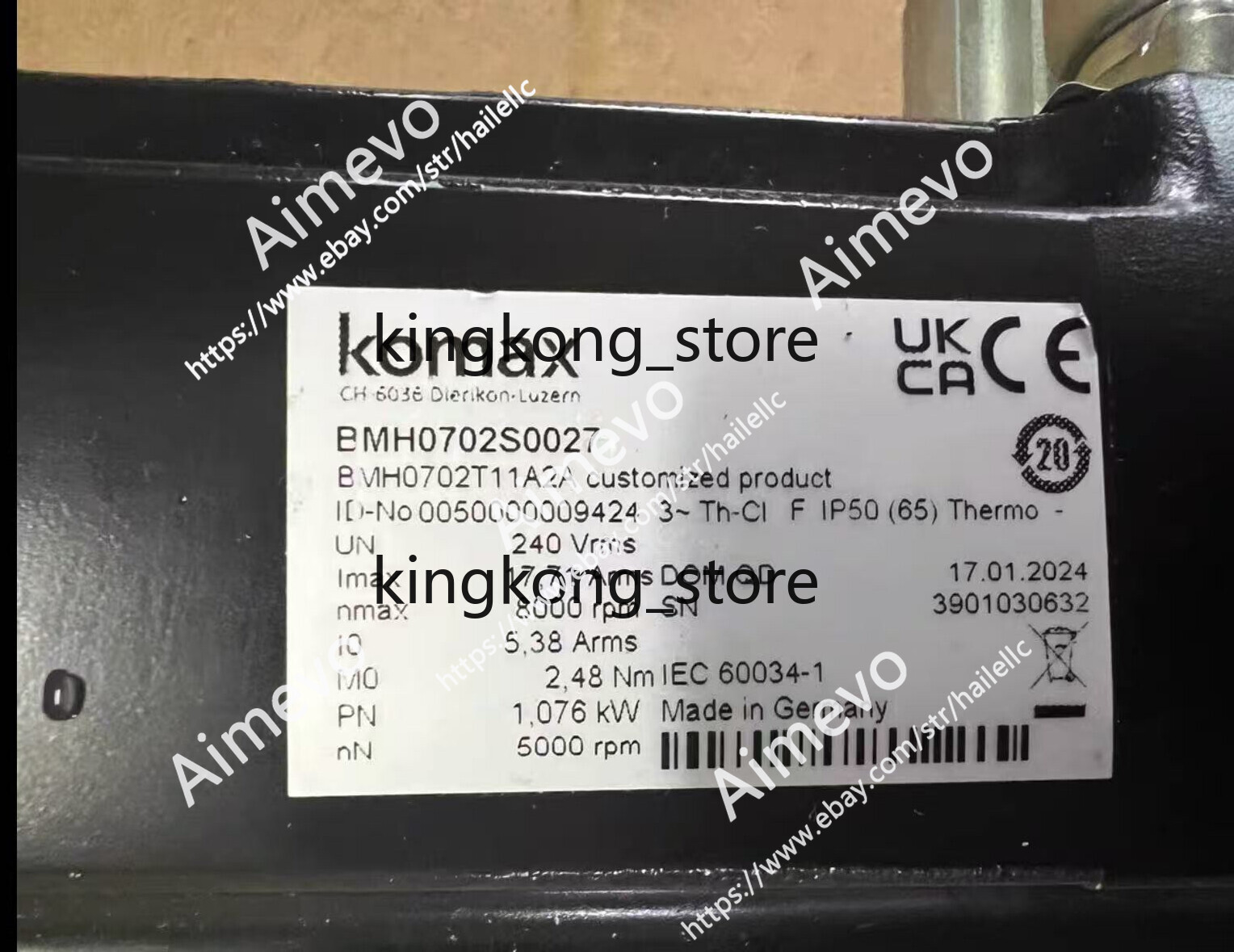 komax BMH0702S0027 BM0702T11A2A