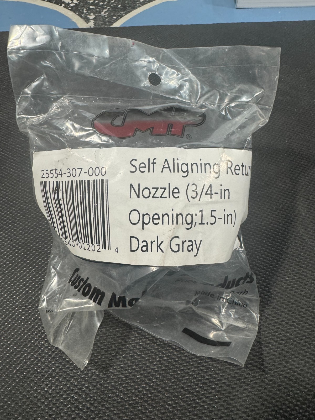 Custom Molded Products –Self Aligning Return Nozzle —2554-307-000