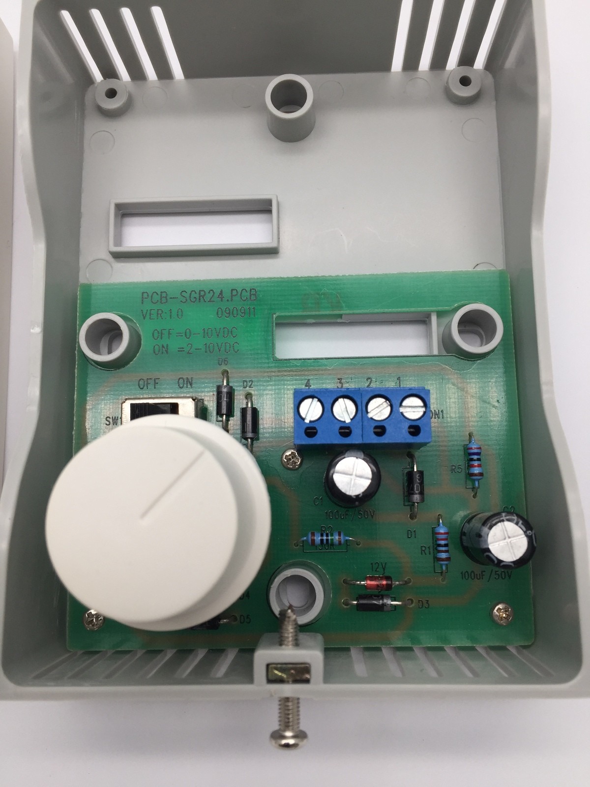 Balimo SGR24 Damper Positioner 24VAC 50/60 Hz 0-100% Scale IP40